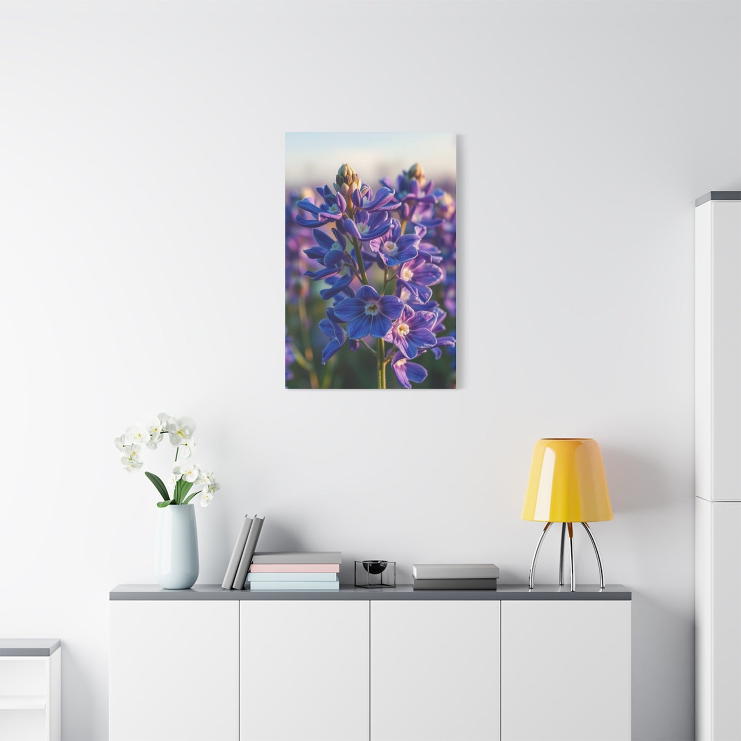 Supreme Bluebonnet Flower Art Collection Wall Art & Canvas Print