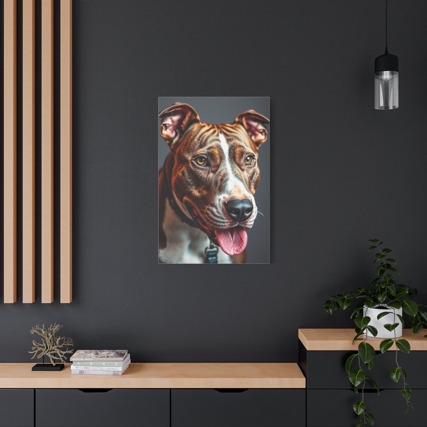 Supreme Pit Bull Art Collection Wall Art & Canvas Print