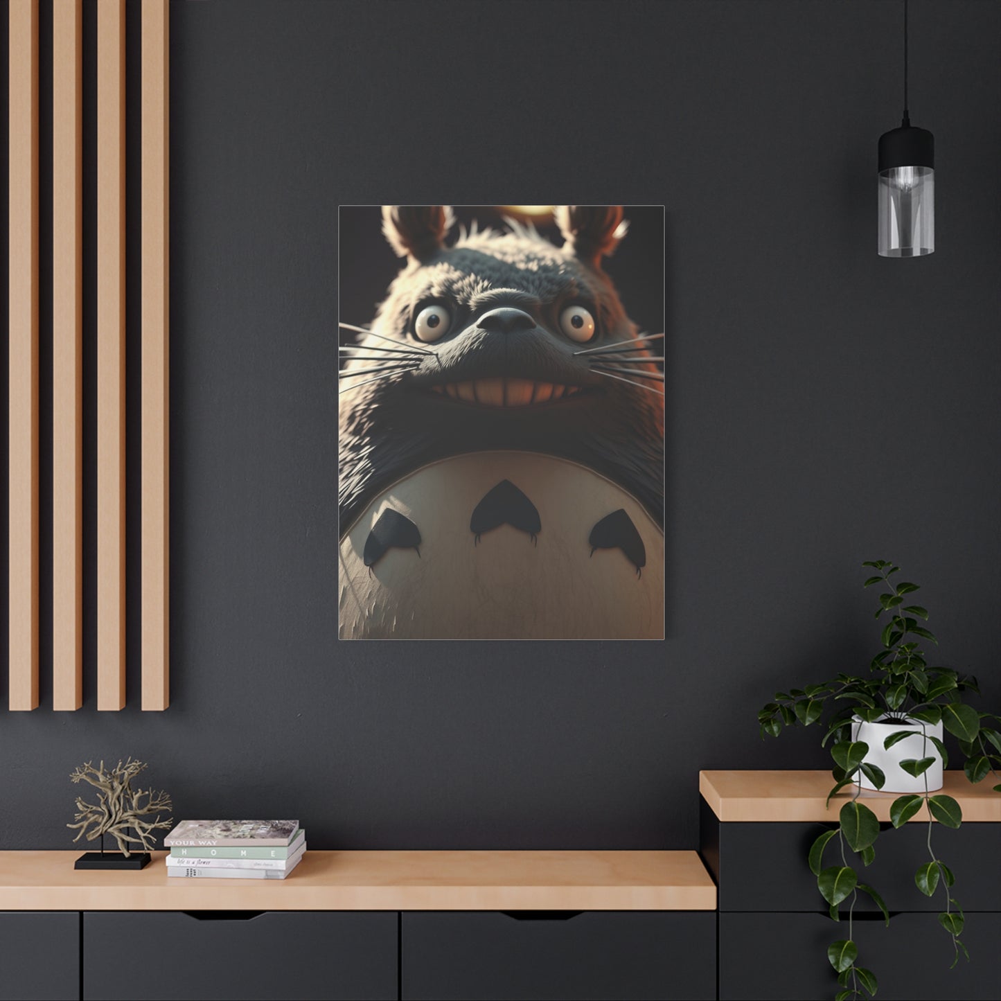 Masterpiece Totoro  Art Vision Wall Art & Canvas Print