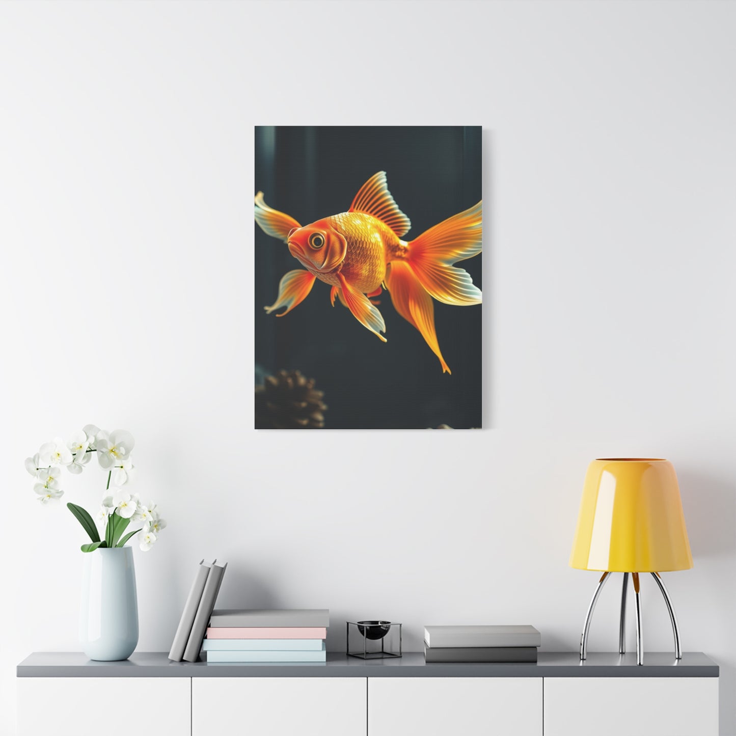 Elite Goldfish Art Vision Wall Art & Canvas Print