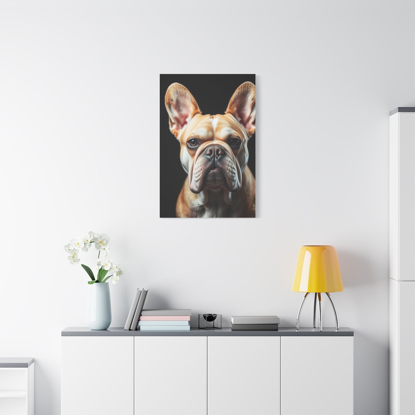 Elite French Bulldog Art Vision Wall Art & Canvas Print