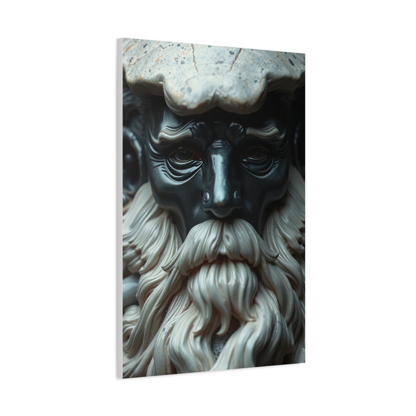 Supreme Charcoal, Onyx, and Ivory Art Collection Wall Art & Canvas Print
