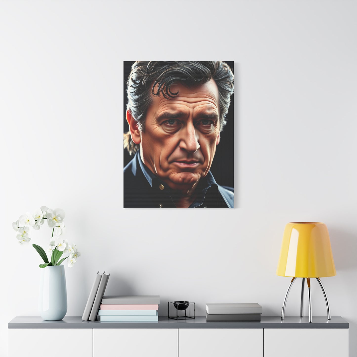 Johnny Cash Art Supreme Gallery Wall Art & Canvas Print