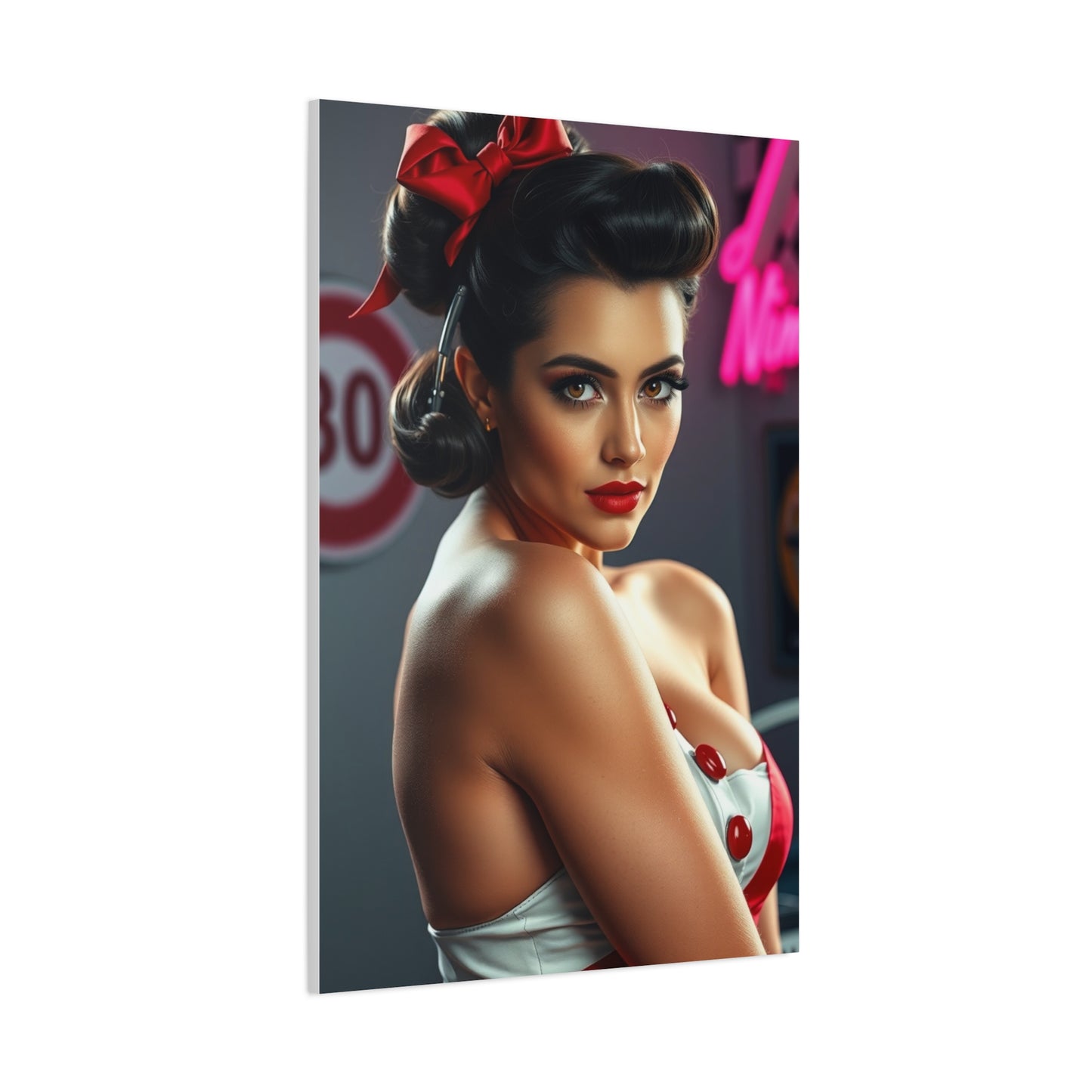Supreme Pin-Ups Art Collection Wall Art & Canvas Print