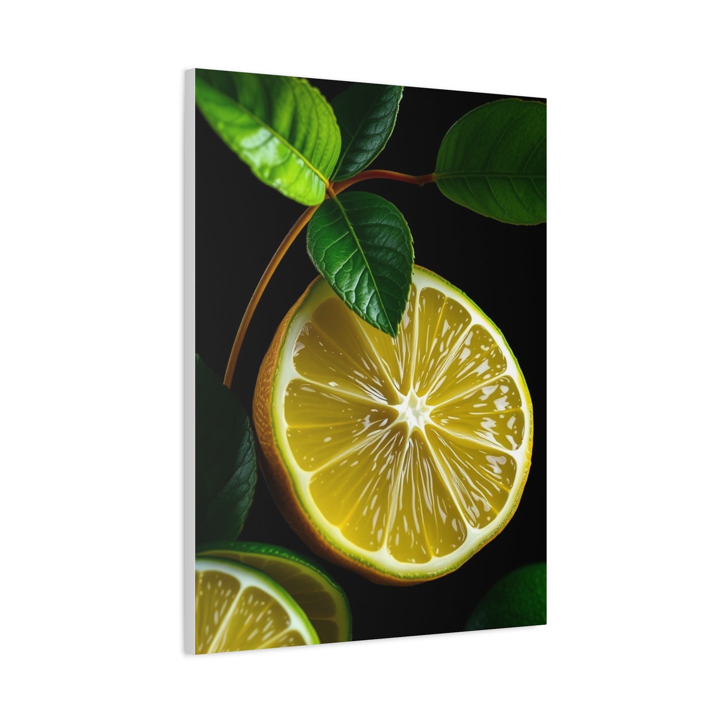 Elite Lemon & Lime Art Vision Wall Art & Canvas Print