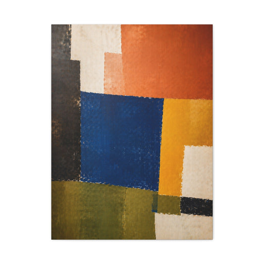 Modern Color Field Collaboration Wall Art & Canvas Print