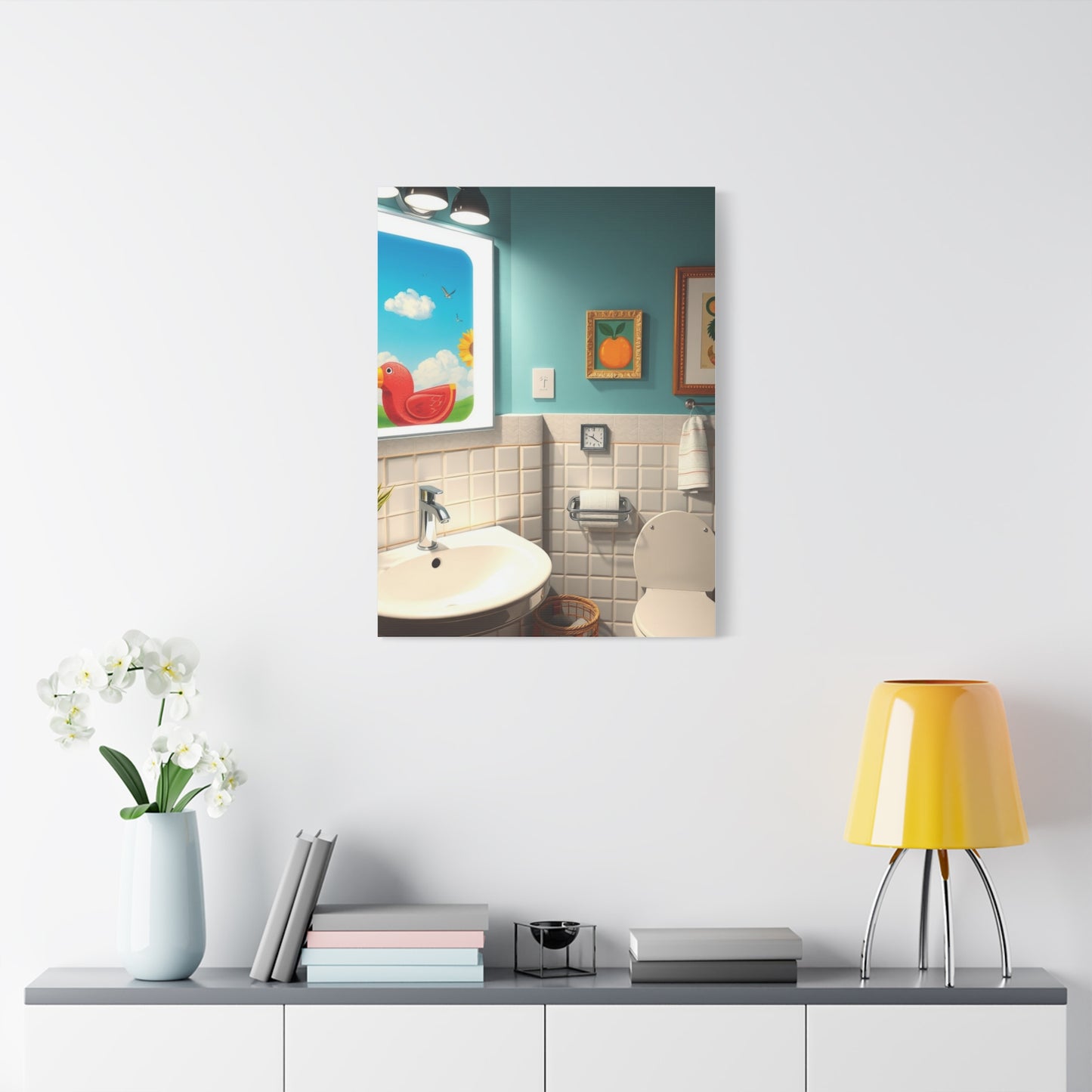 Masterpiece Kid’s Bathroom Art Vision Wall Art & Canvas Print