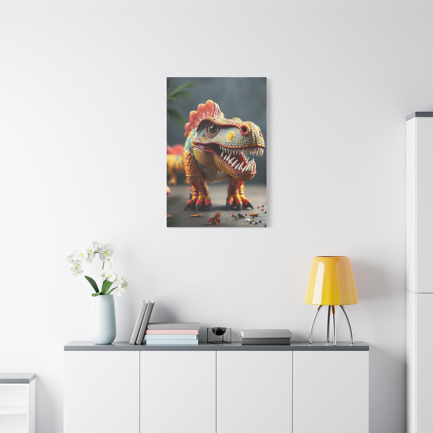 Kid’s Dinosaur Art Luxury Canvas Wall Art & Canvas Print