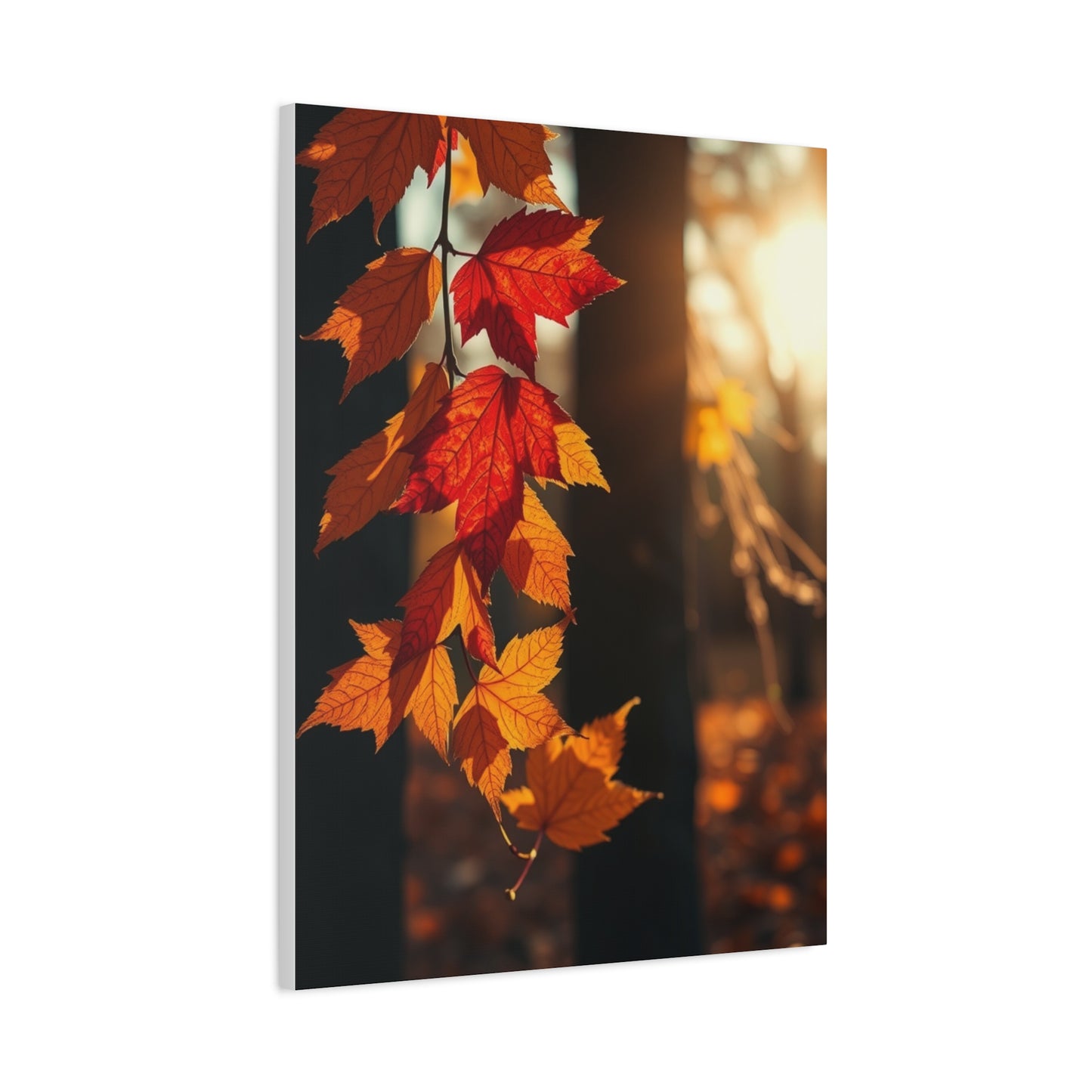 Crimson Arboreal Elegance