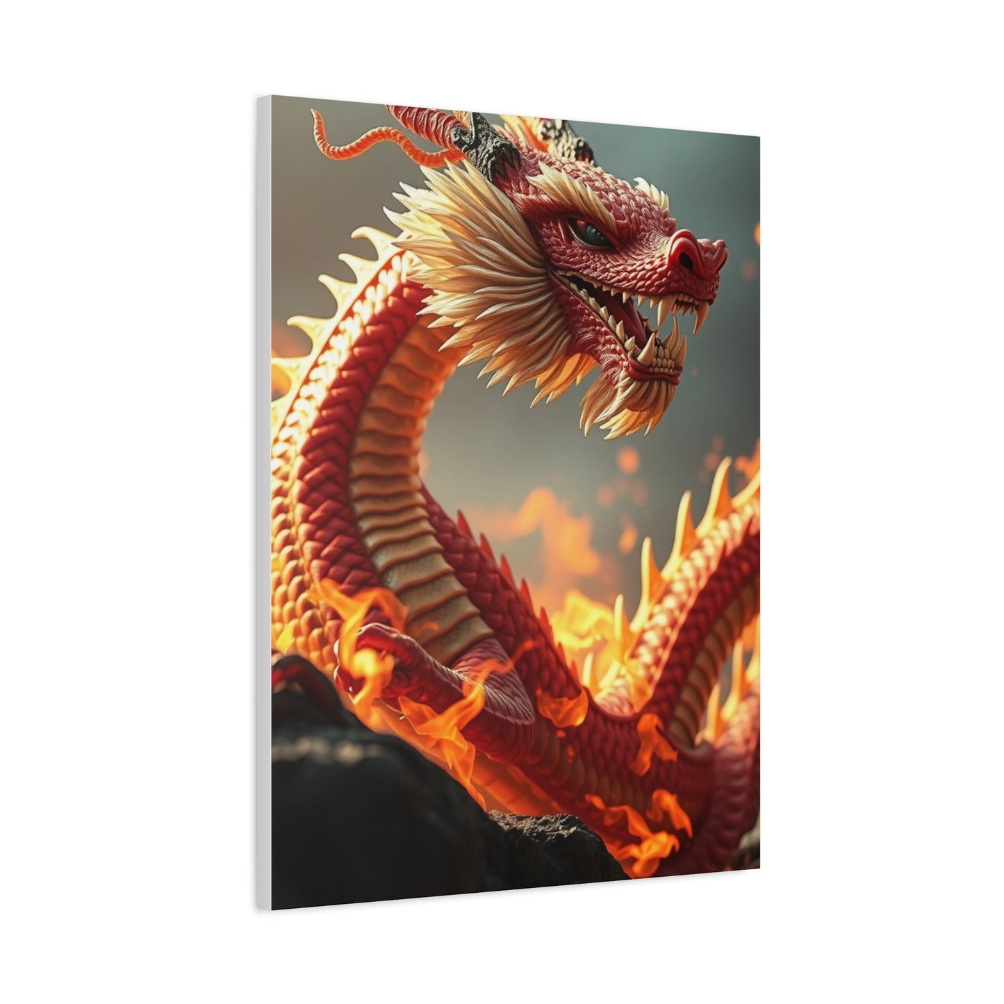 Masterpiece Dragons Art Vision Wall Art & Canvas Print