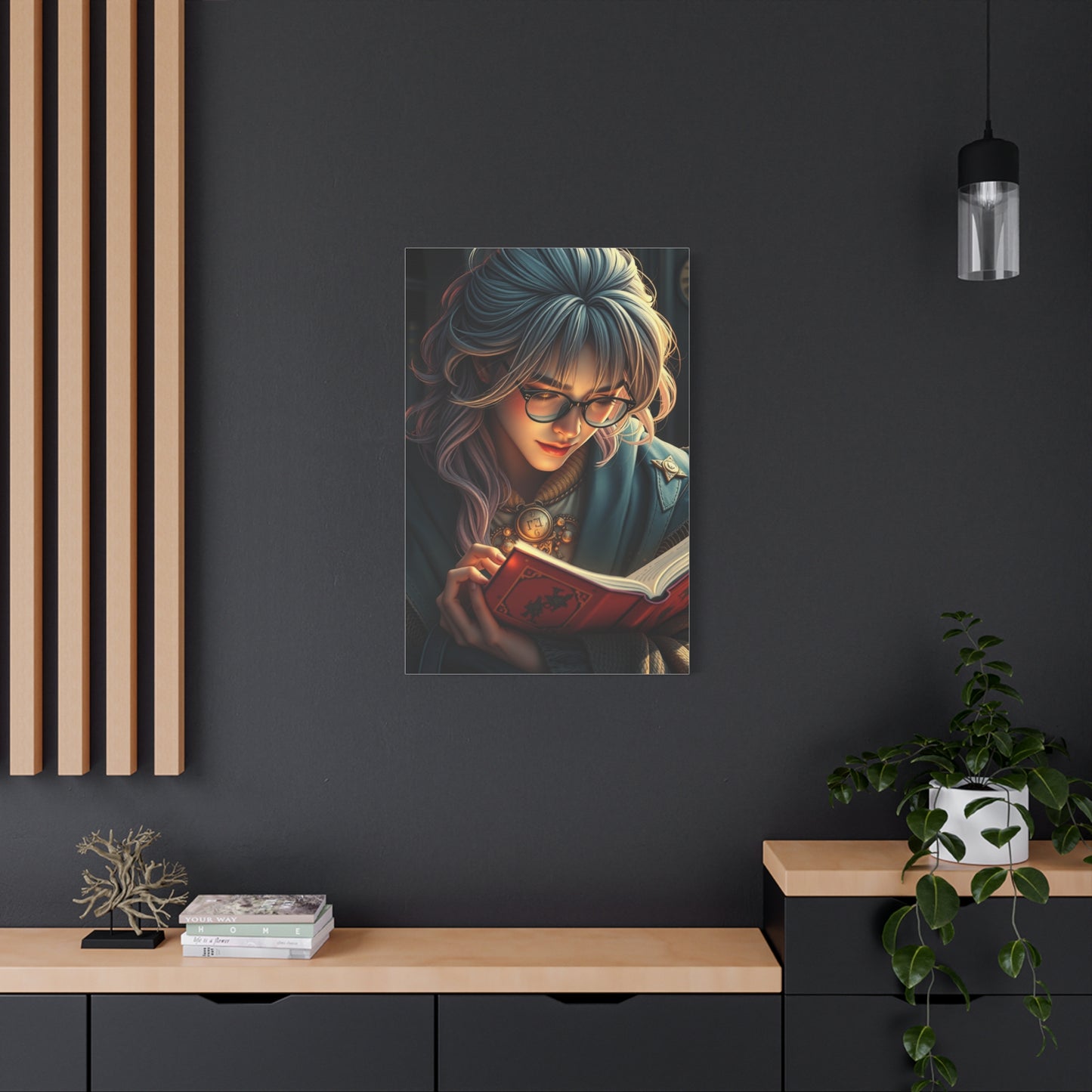 Masterpiece Reading Wall Art Vision Wall Art & Canvas Print