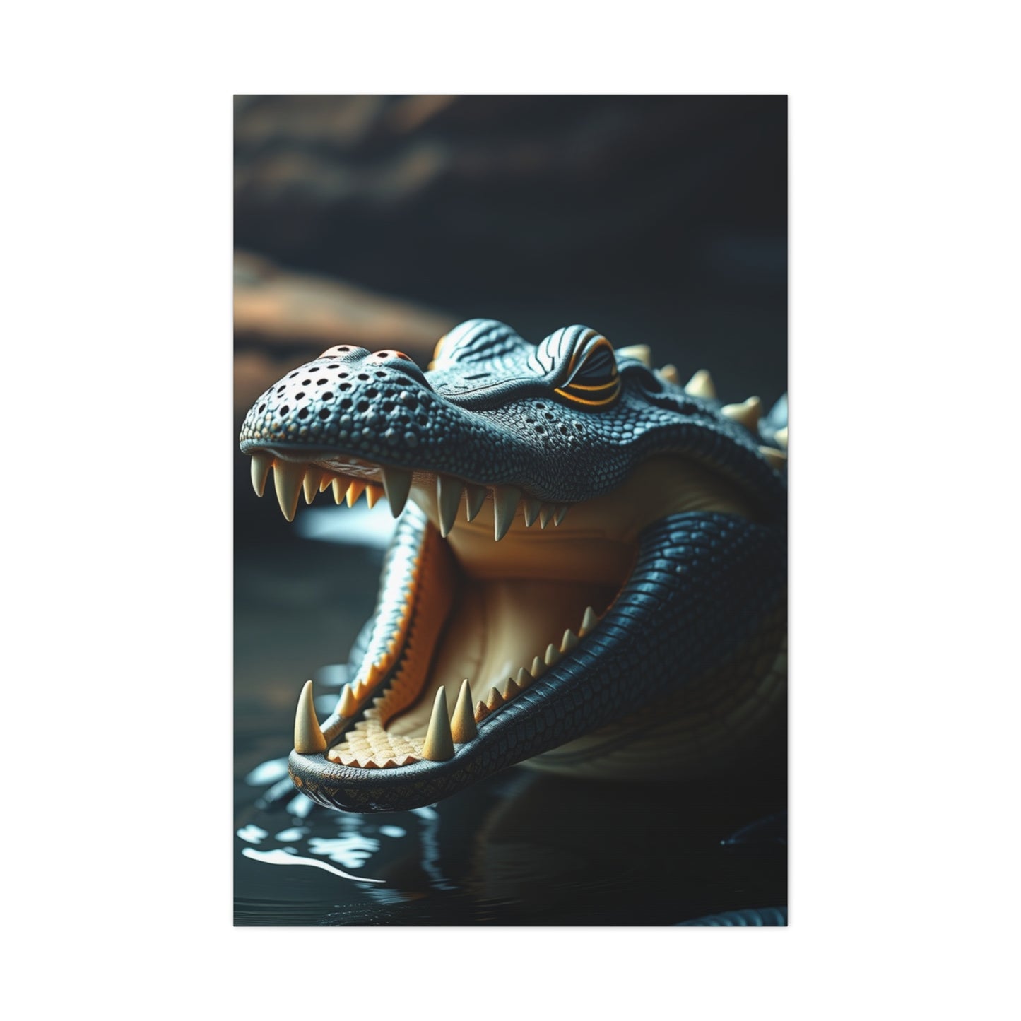 Supreme Crocodile & Alligator Art Collection Wall Art & Canvas Print