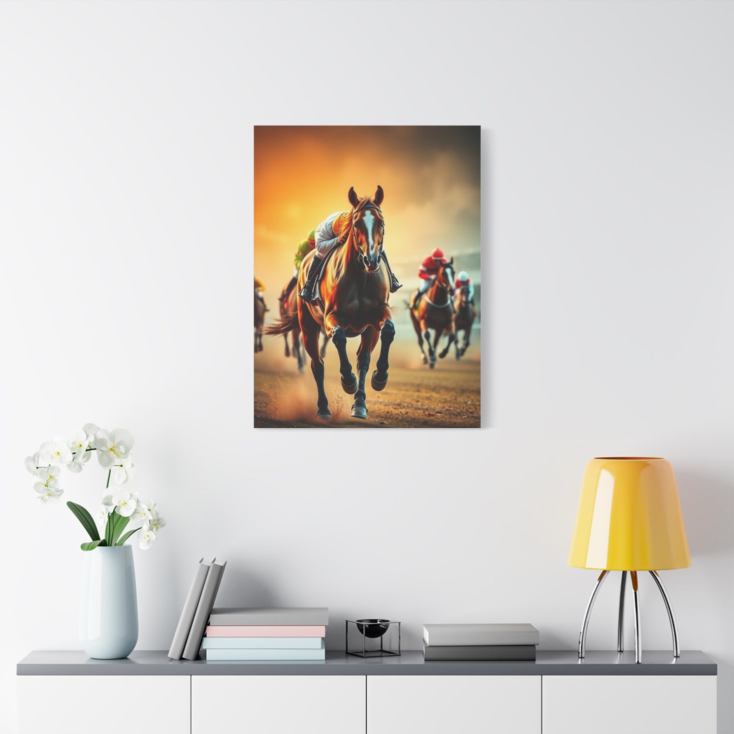 Horse Racing Art Supreme Gallery Wall Art & Canvas Print