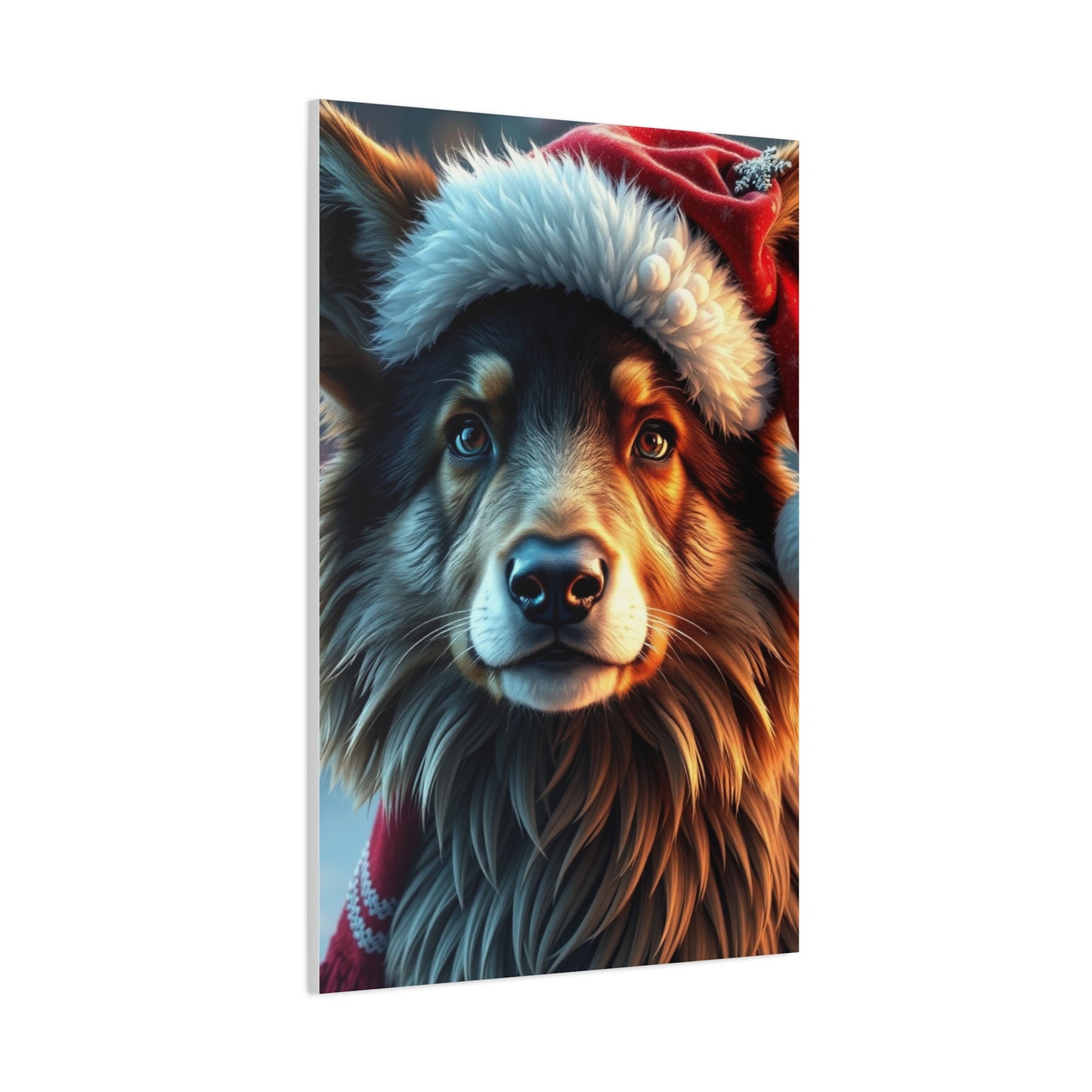 Masterpiece Christmas Animal Art Vision Wall Art & Canvas Print