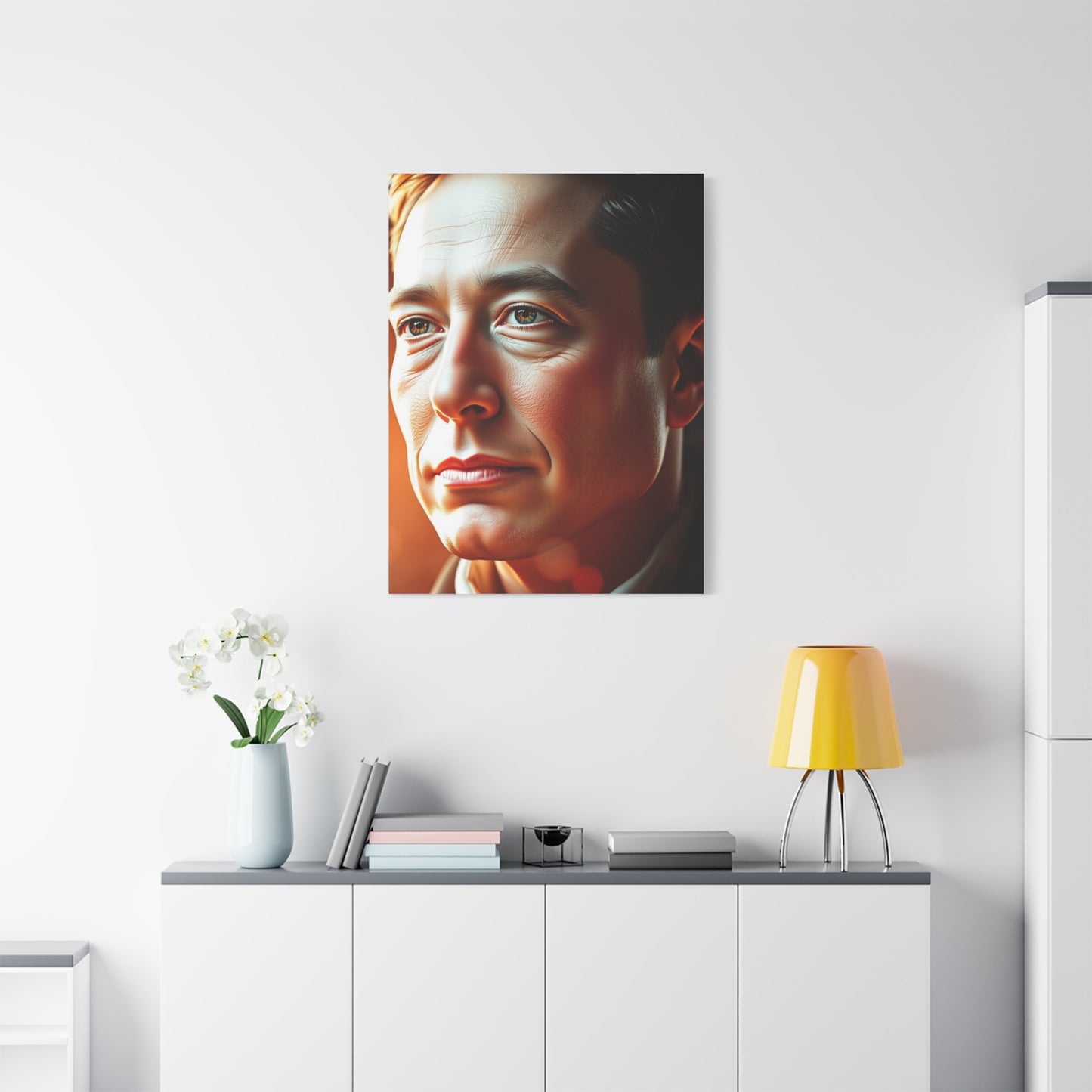 Masterpiece Elon Musk Art Vision Wall Art & Canvas Print