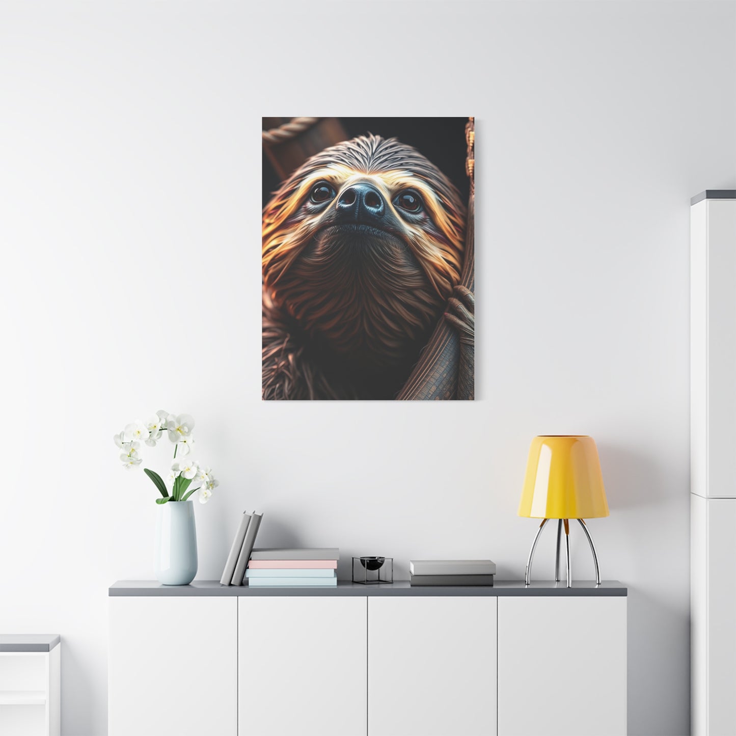 Masterpiece Sloth Art Vision Wall Art & Canvas Print