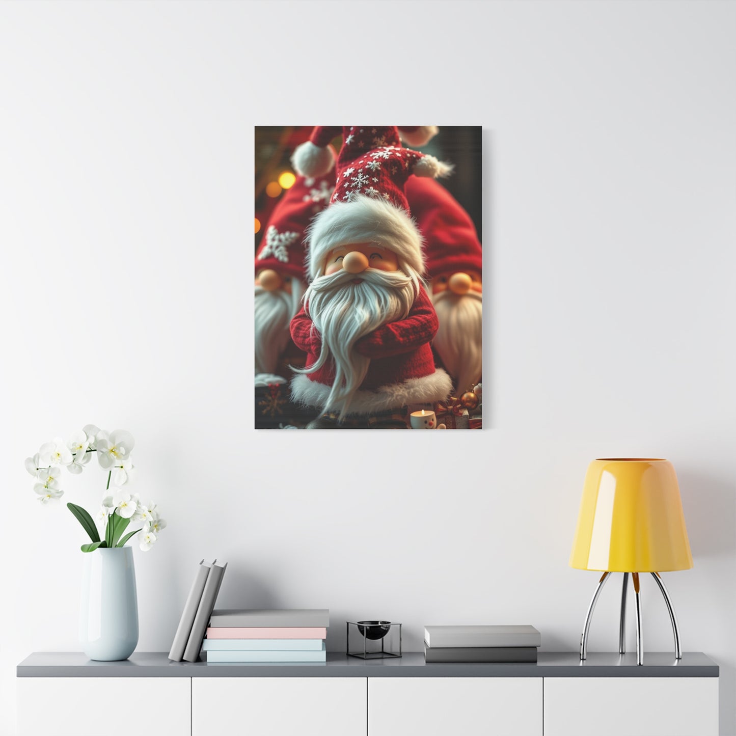 Elite Christmas Gnome Art Vision Wall Art & Canvas Print