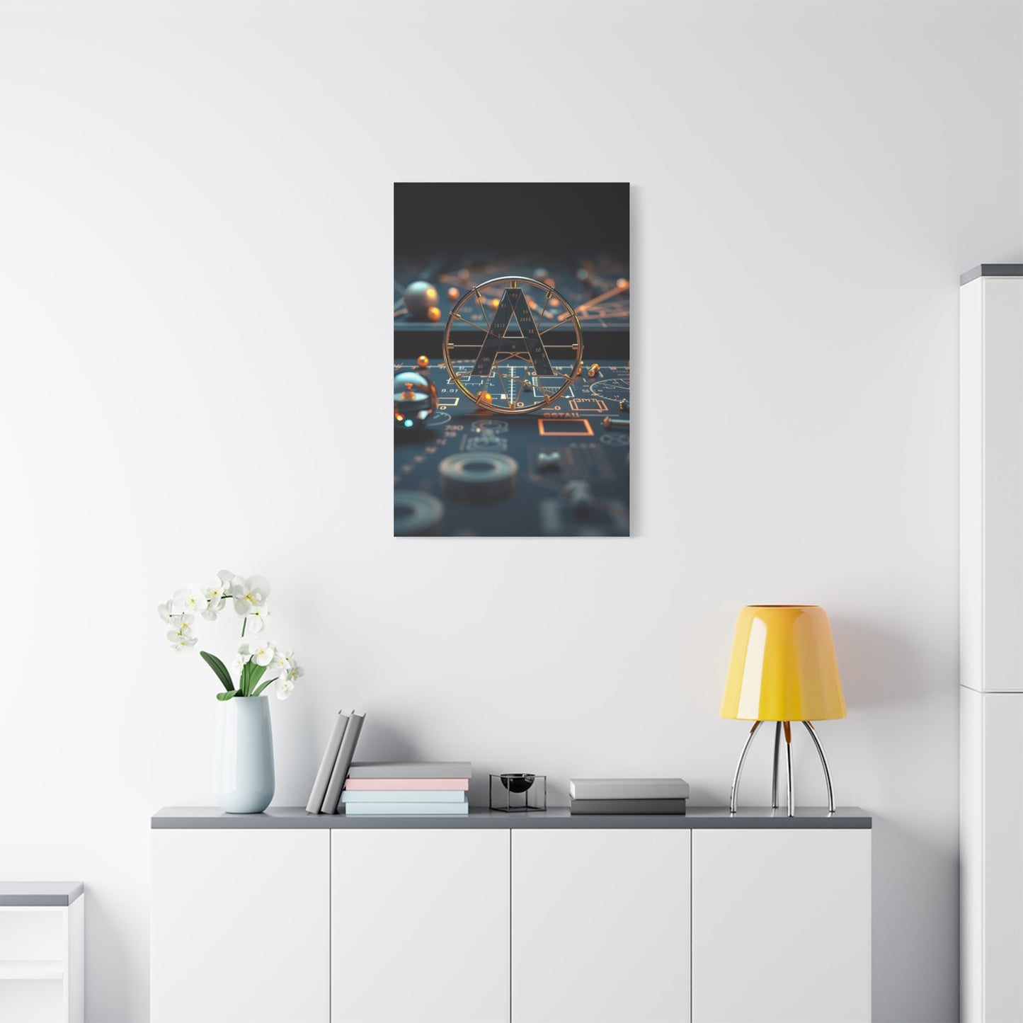 Mathematics Art Luxury Canvas Wall Art & Canvas Print