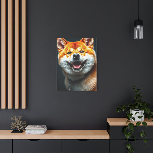 Elite Shiba Inu Dog Art Vision Wall Art & Canvas Print