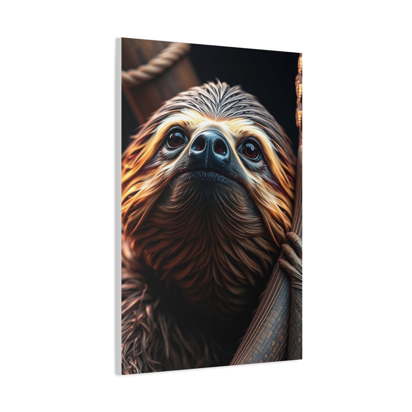 Masterpiece Sloth Art Vision Wall Art & Canvas Print