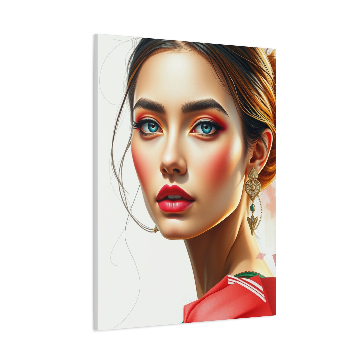 Masterpiece Fashion Illustration & Drawings Art Vision Wall Art & Canvas Print