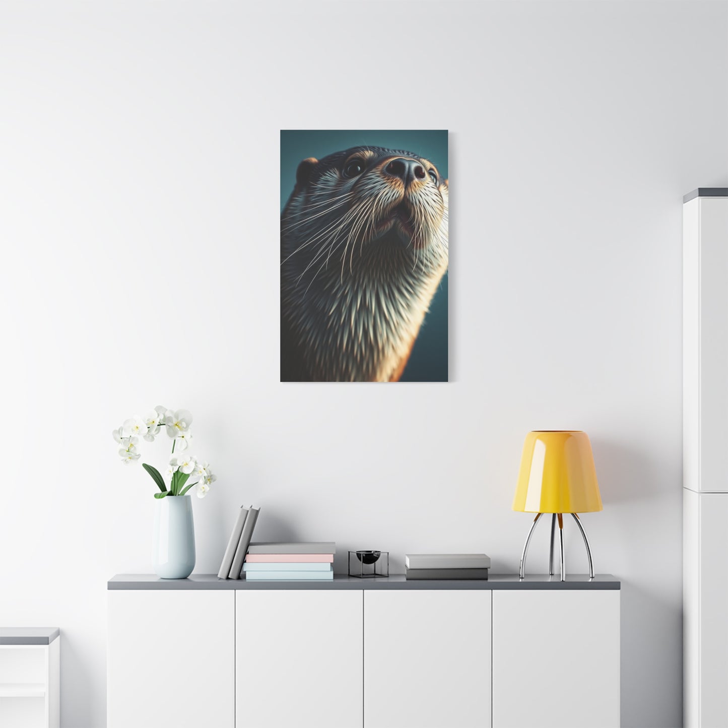 Otter Art Luxury Canvas Wall Art & Canvas Print