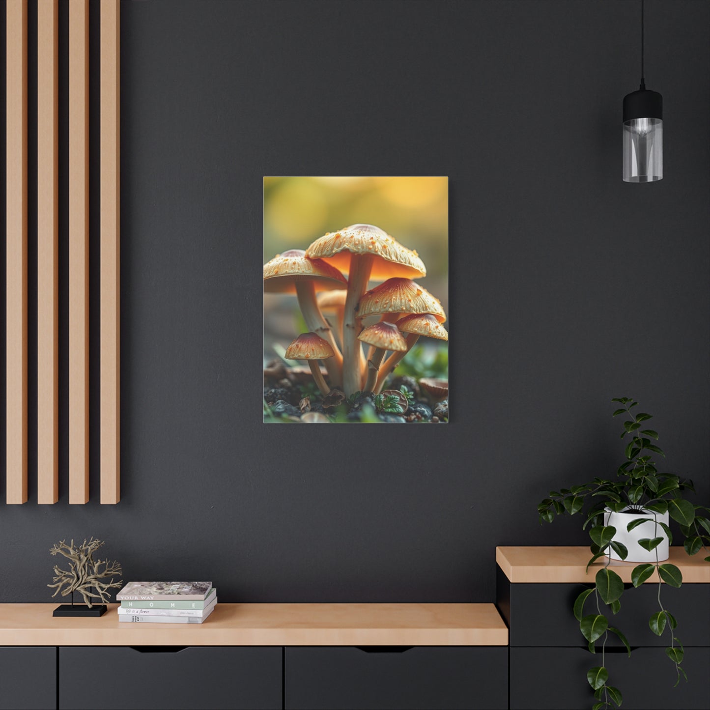 Masterpiece Mushrooms Wall Art Vision Wall Art & Canvas Print