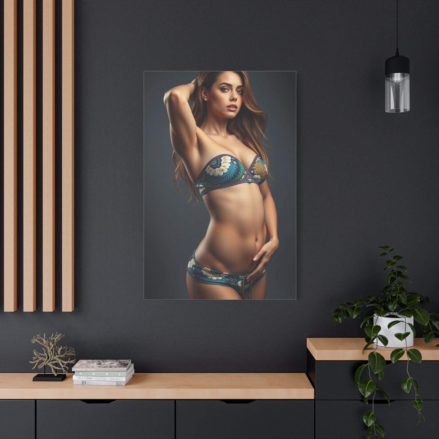 Vision Body Positivity Art Art Wall Art & Canvas Print