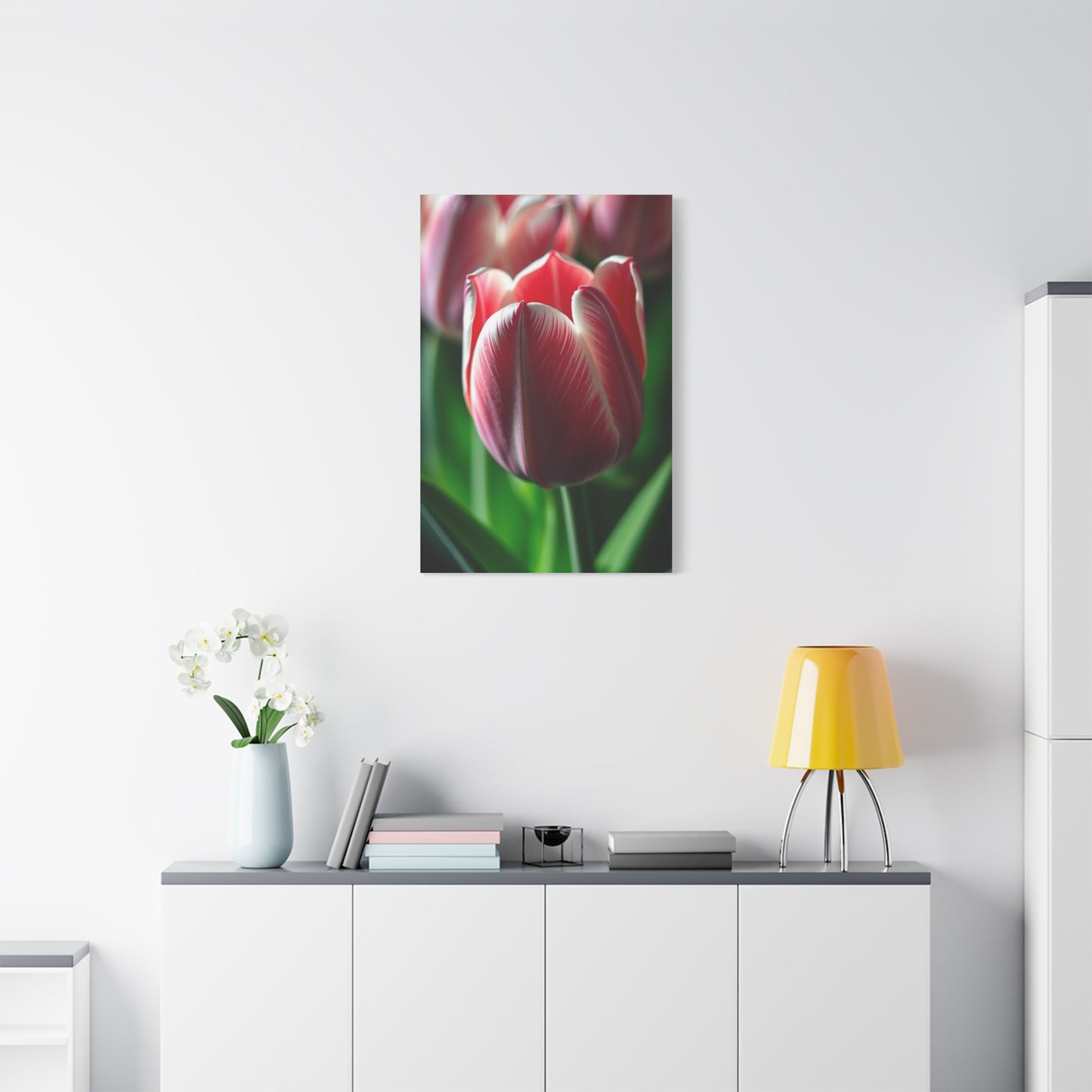 Supreme Tulip Flower Art Collection Wall Art & Canvas Print