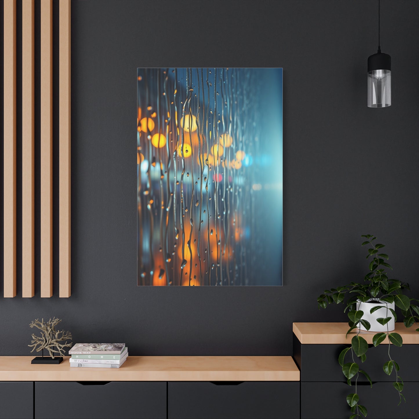 Rain Wall Art Refined Canvas Wall Art & Canvas Print