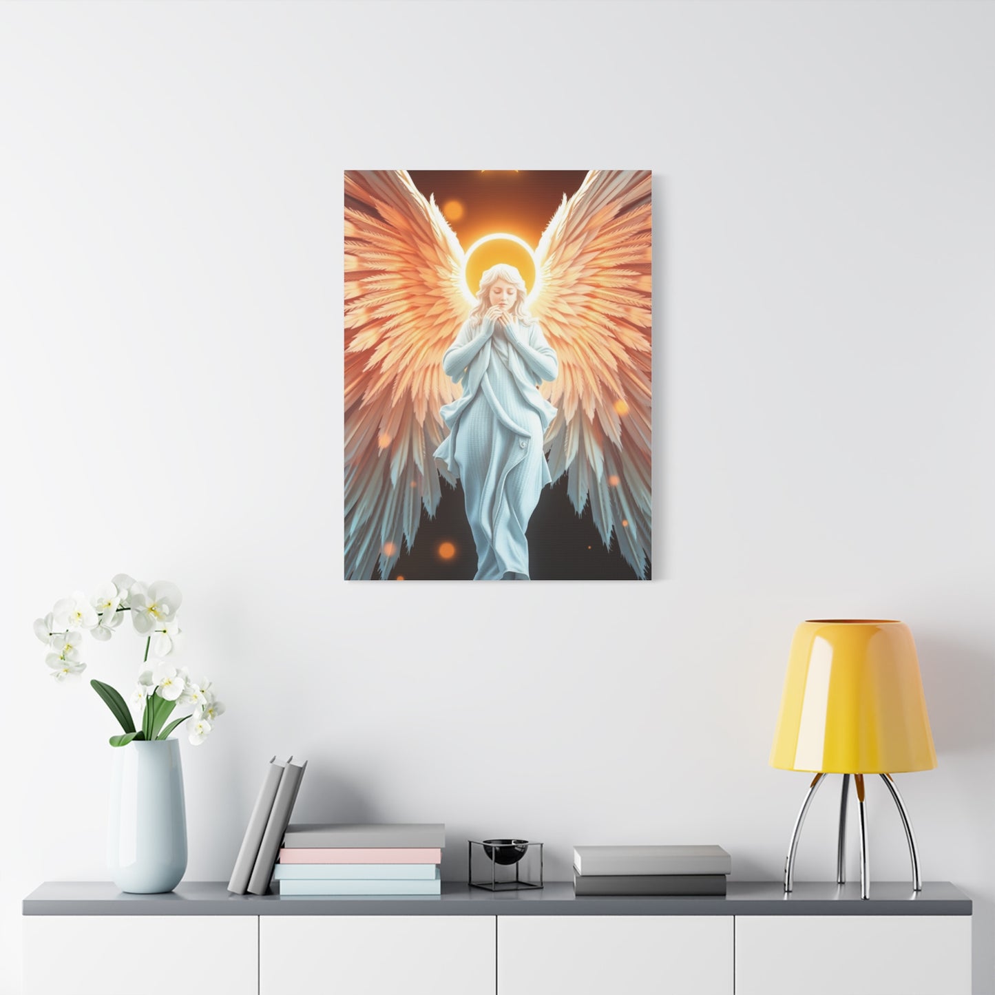 Vision Christmas Angel Art Art Wall Art & Canvas Print