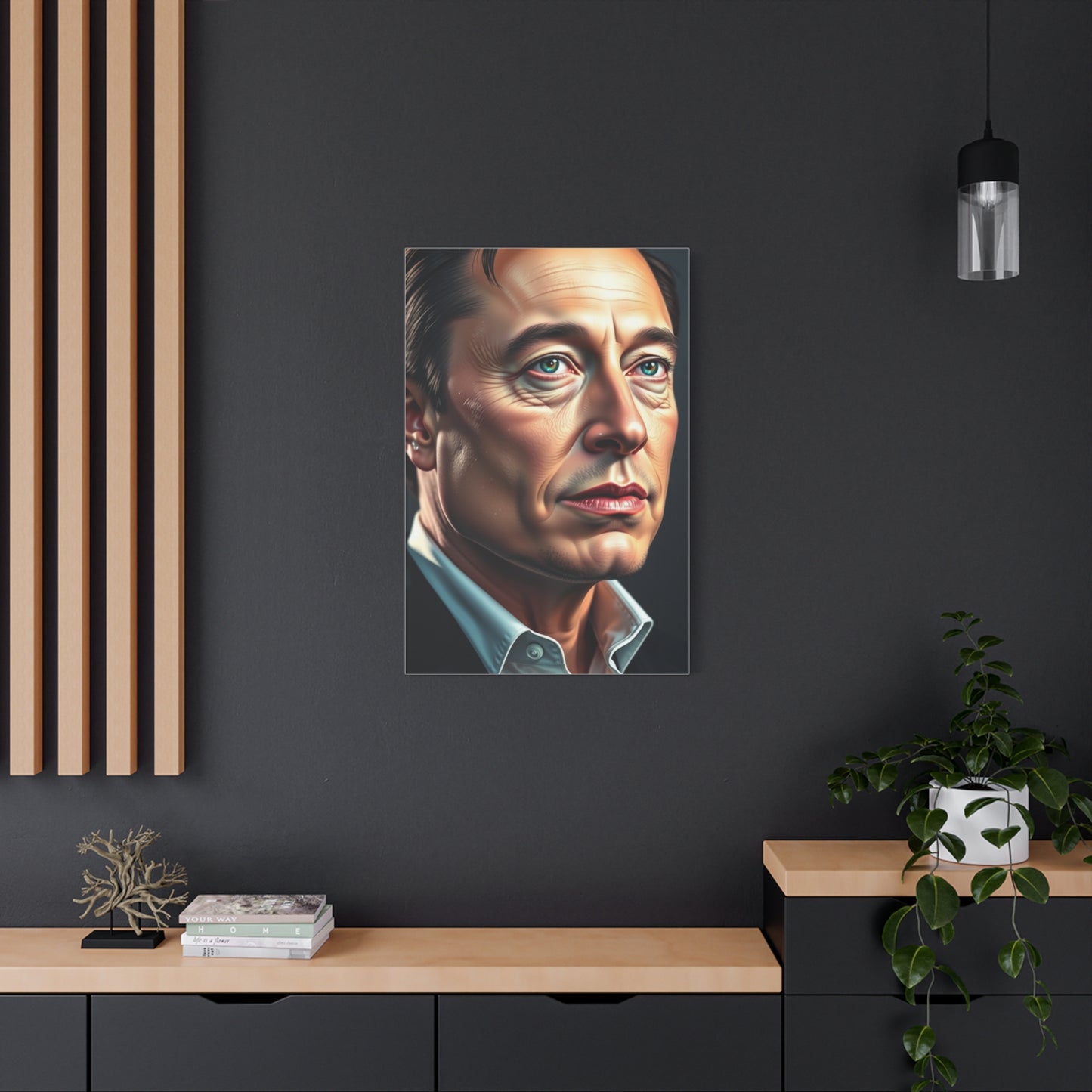 Elon Musk Art Luxury Canvas Wall Art & Canvas Print