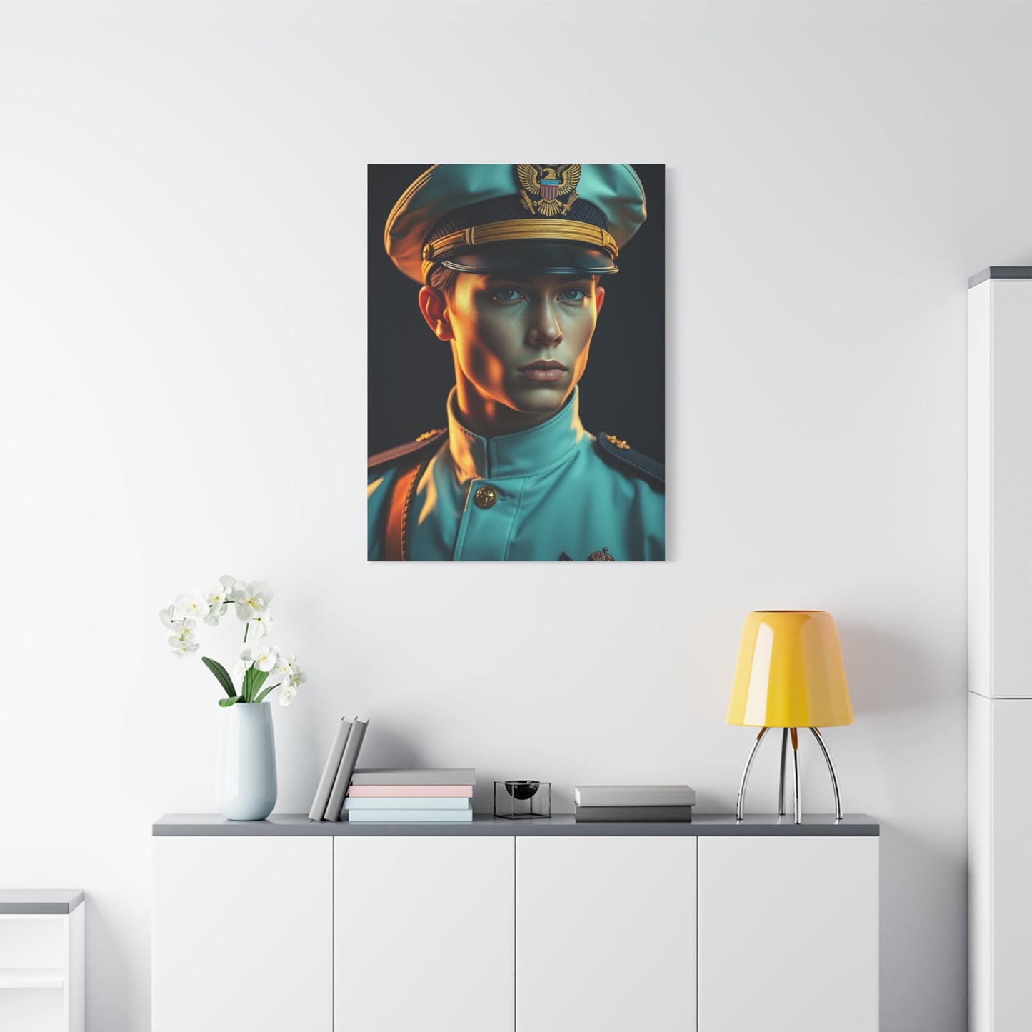 Masterpiece Navy (Military) Art Vision Wall Art & Canvas Print