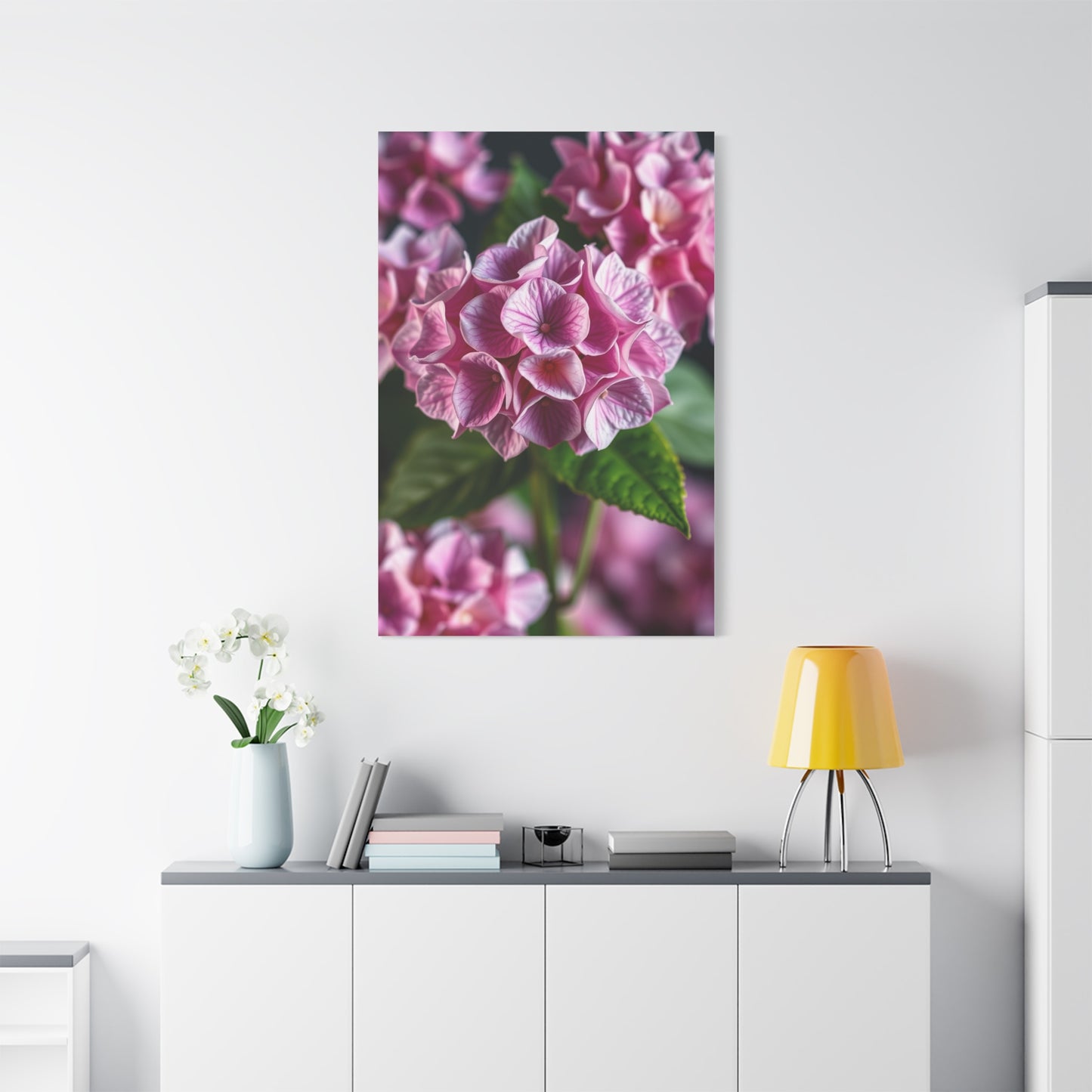 Supreme Hydrangea Flower Art Collection Wall Art & Canvas Print