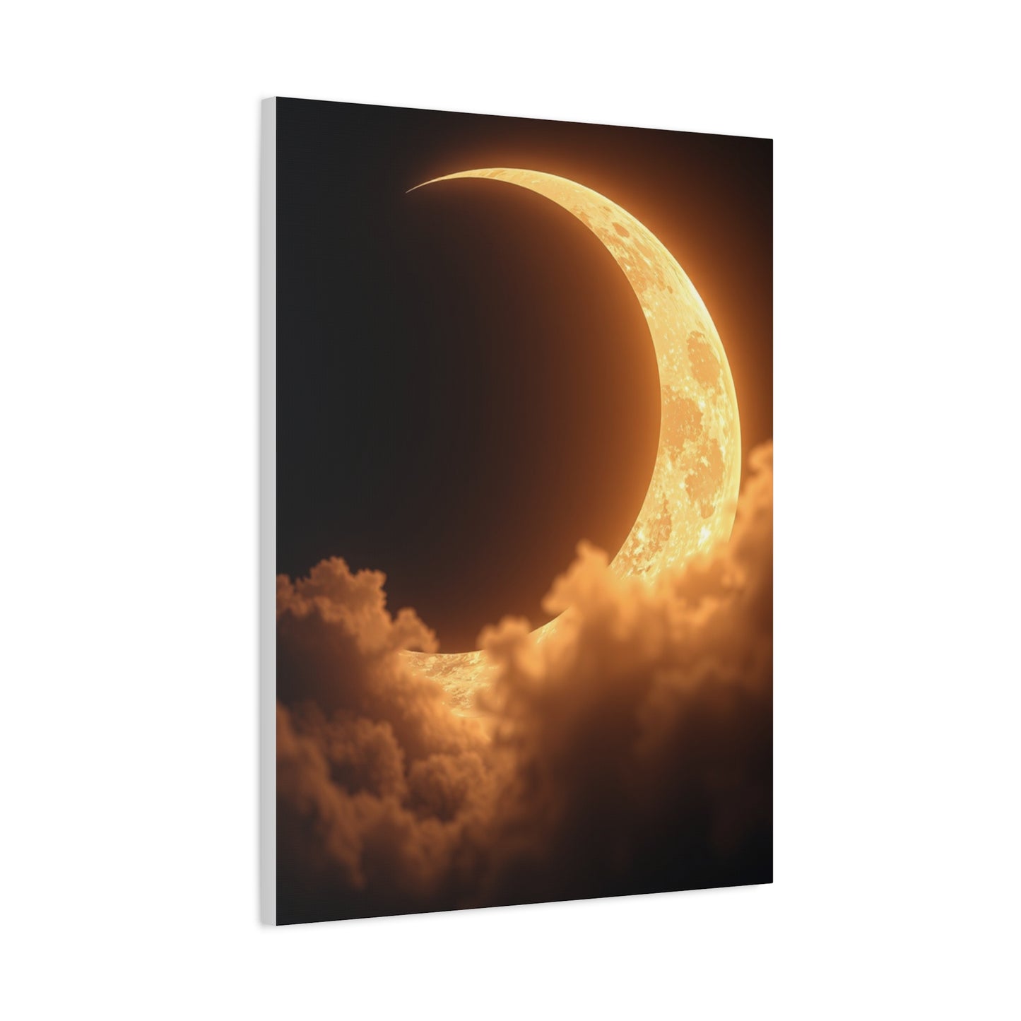 Crescent Moon Art Luxury Canvas Wall Art & Canvas Print