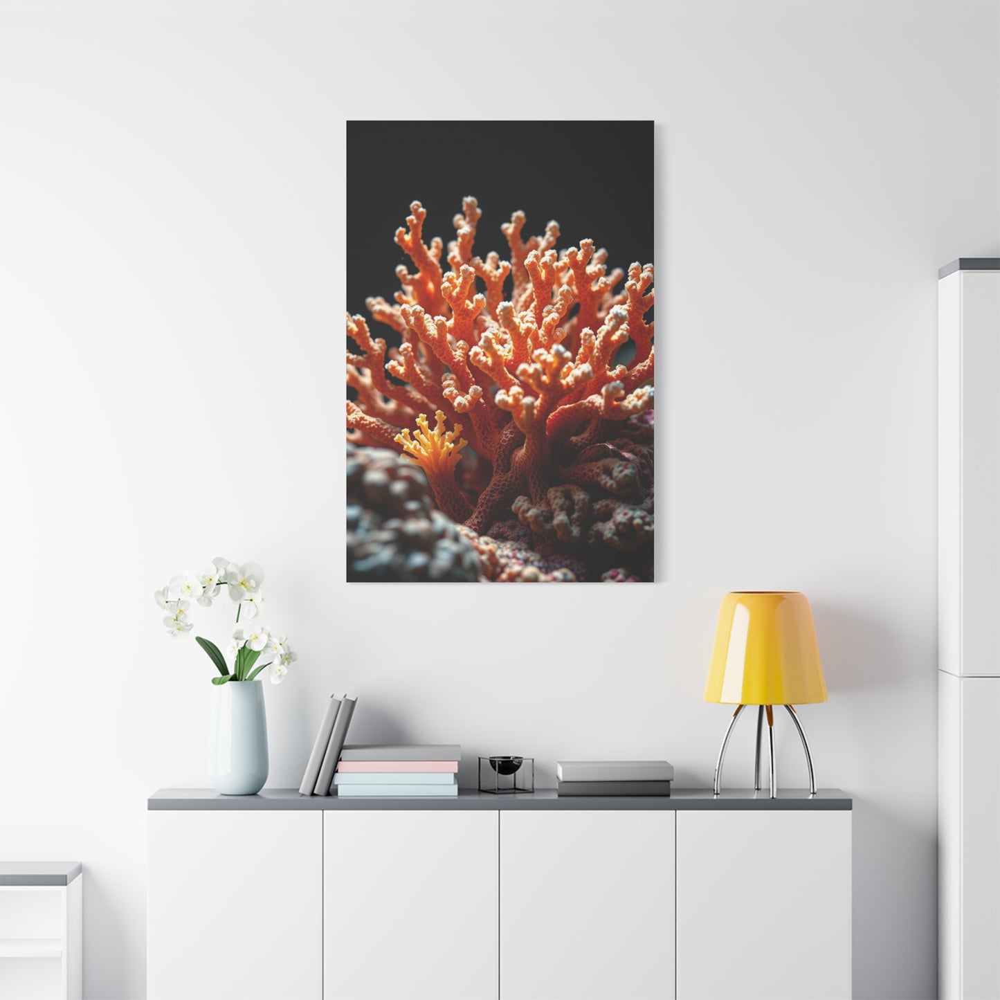 Coral Art Refined Canvas Wall Art & Canvas Print