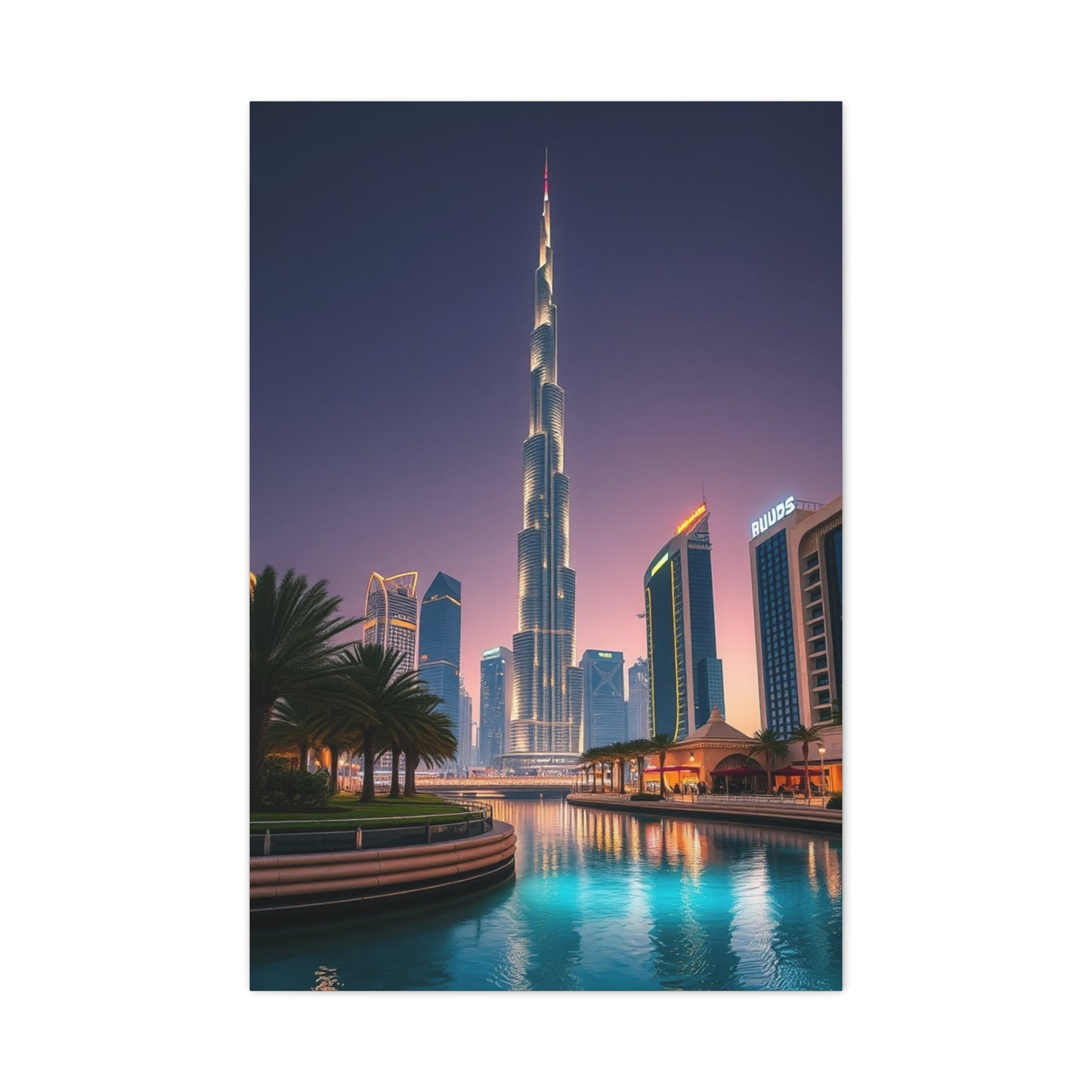 Dubai Art Refined Canvas Wall Art & Canvas Print