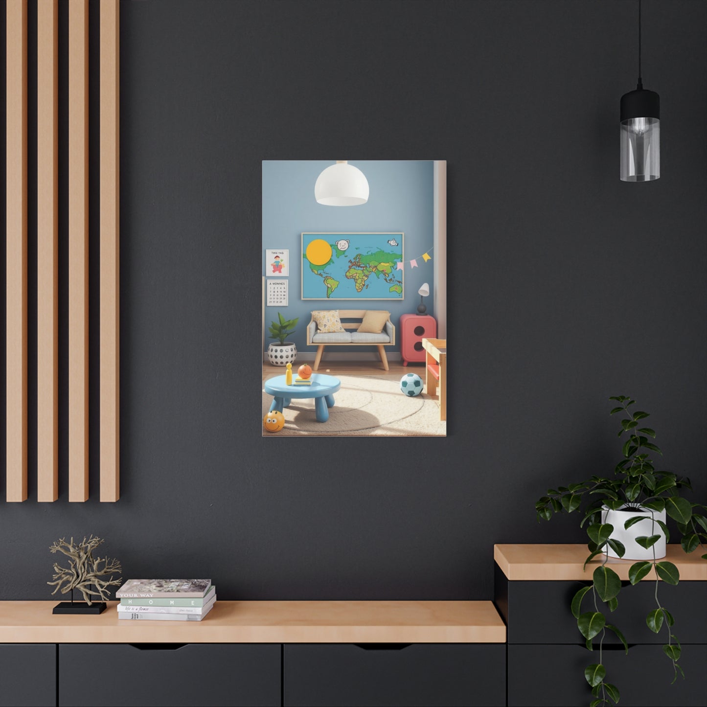 Kids Playroom Art Supreme Gallery Wall Art & Canvas Print
