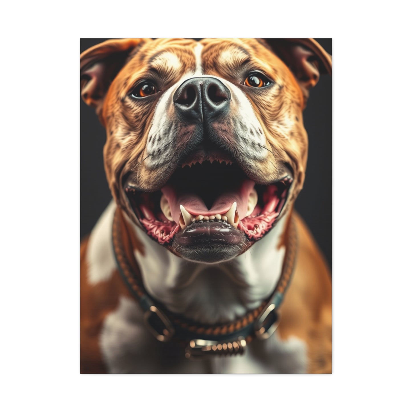 Pit Bull Art Supreme Gallery Wall Art & Canvas Print