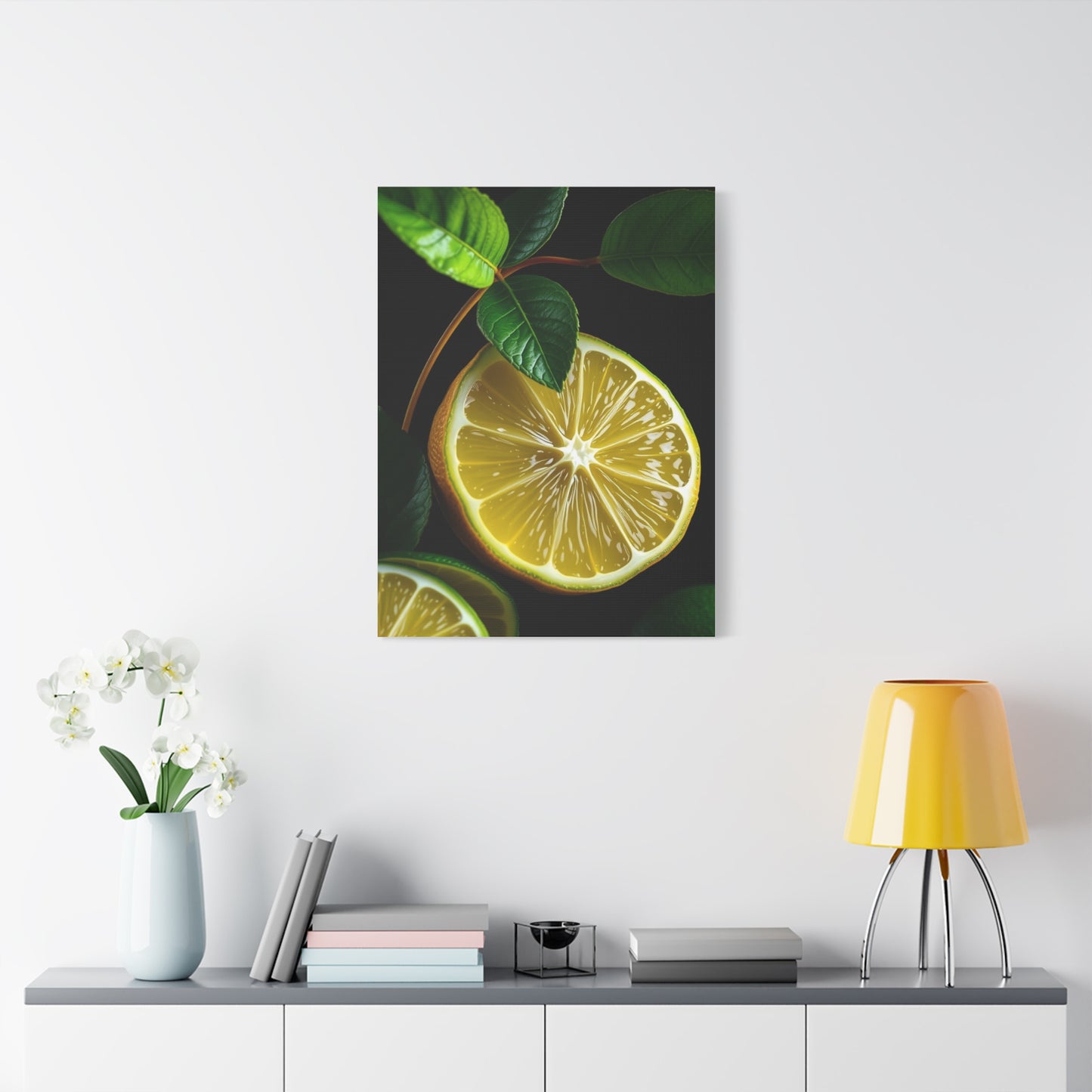 Elite Lemon & Lime Art Vision Wall Art & Canvas Print
