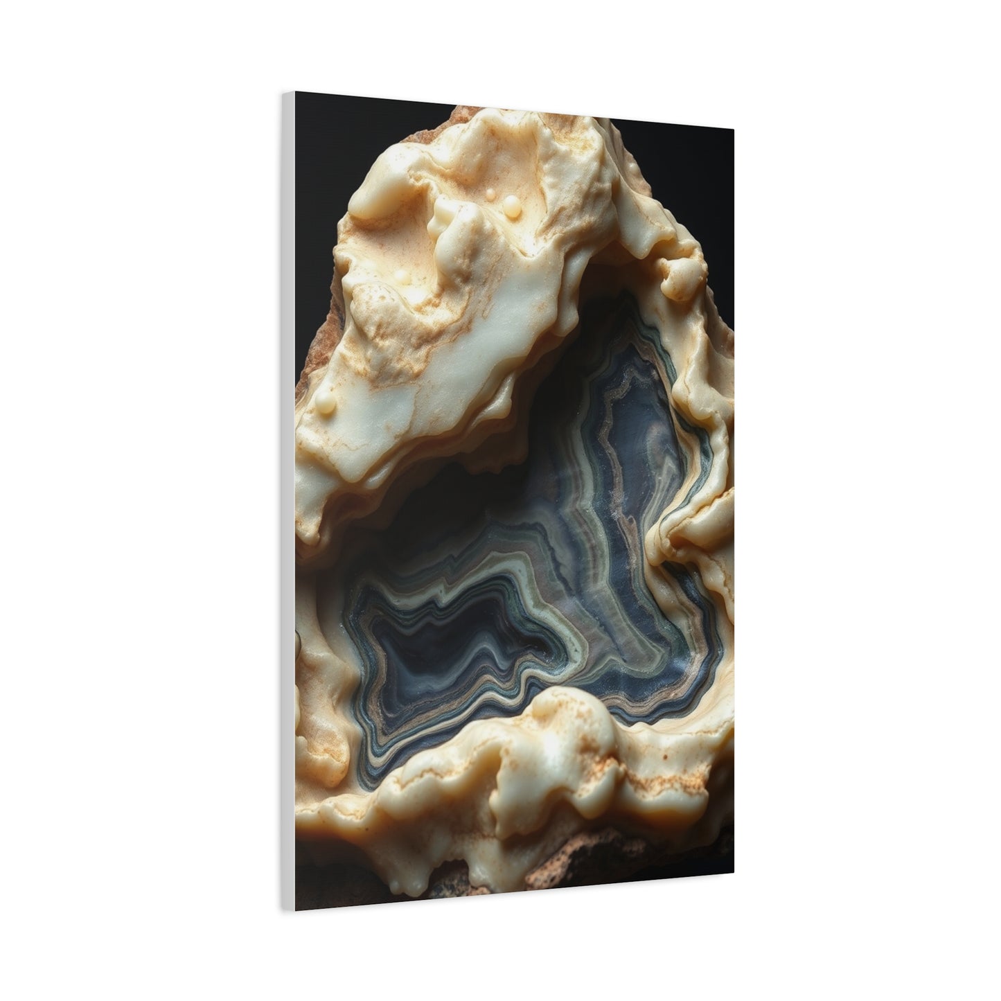 Vision Charcoal, Onyx, and Ivory Art Art Wall Art & Canvas Print