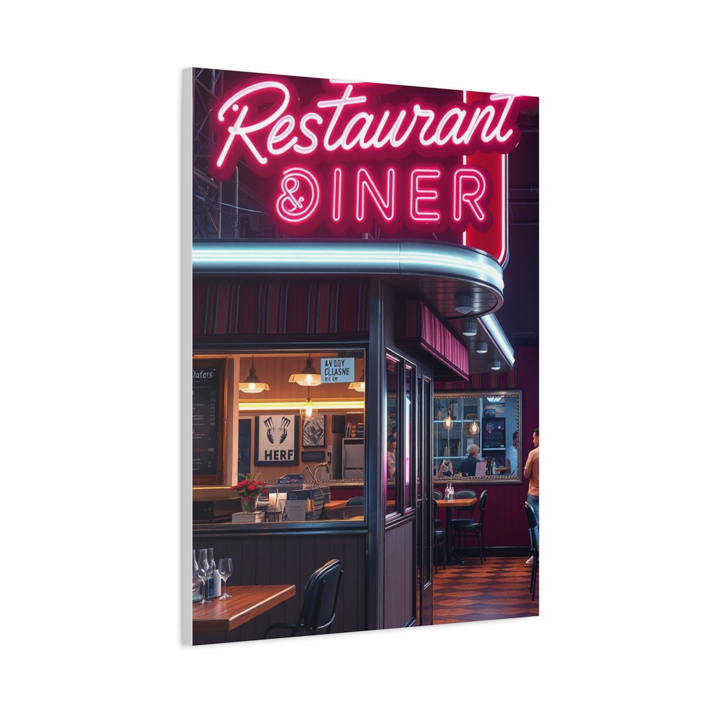 Masterpiece Restaurant & Diner Art Vision Wall Art & Canvas Print