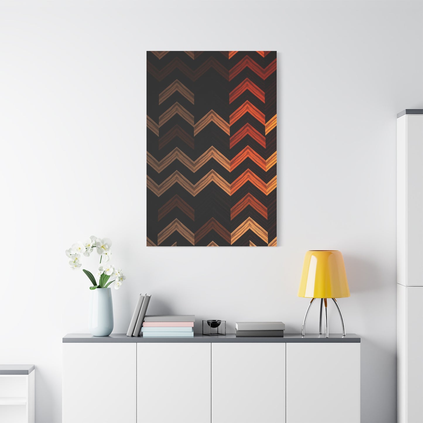 Supreme Chevron Pattern Art Collection Wall Art & Canvas Print
