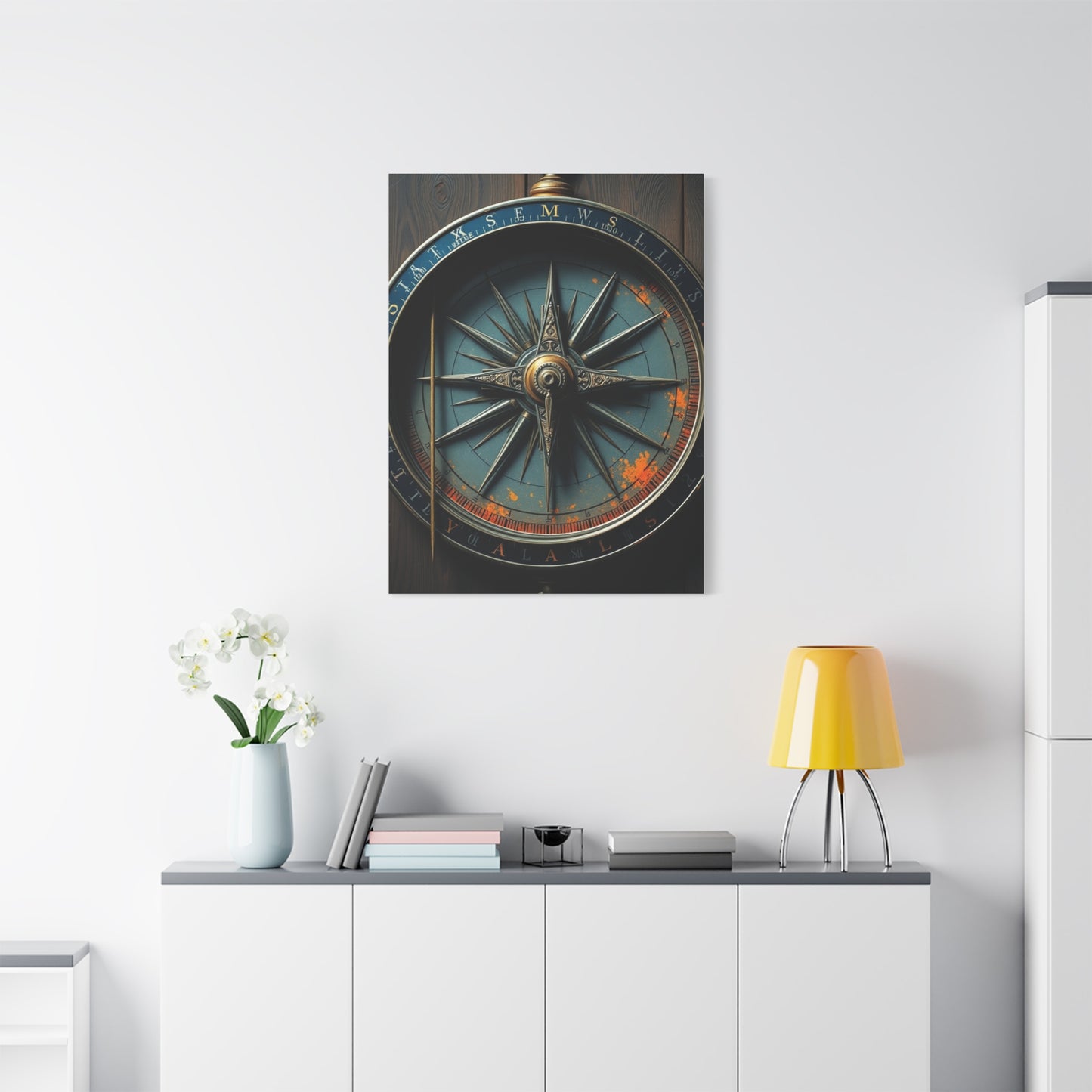 Vision Compass Art Art Wall Art & Canvas Print