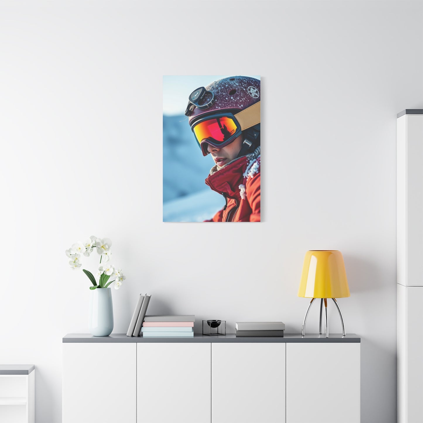 Skiing Art Supreme Gallery Wall Art & Canvas Print