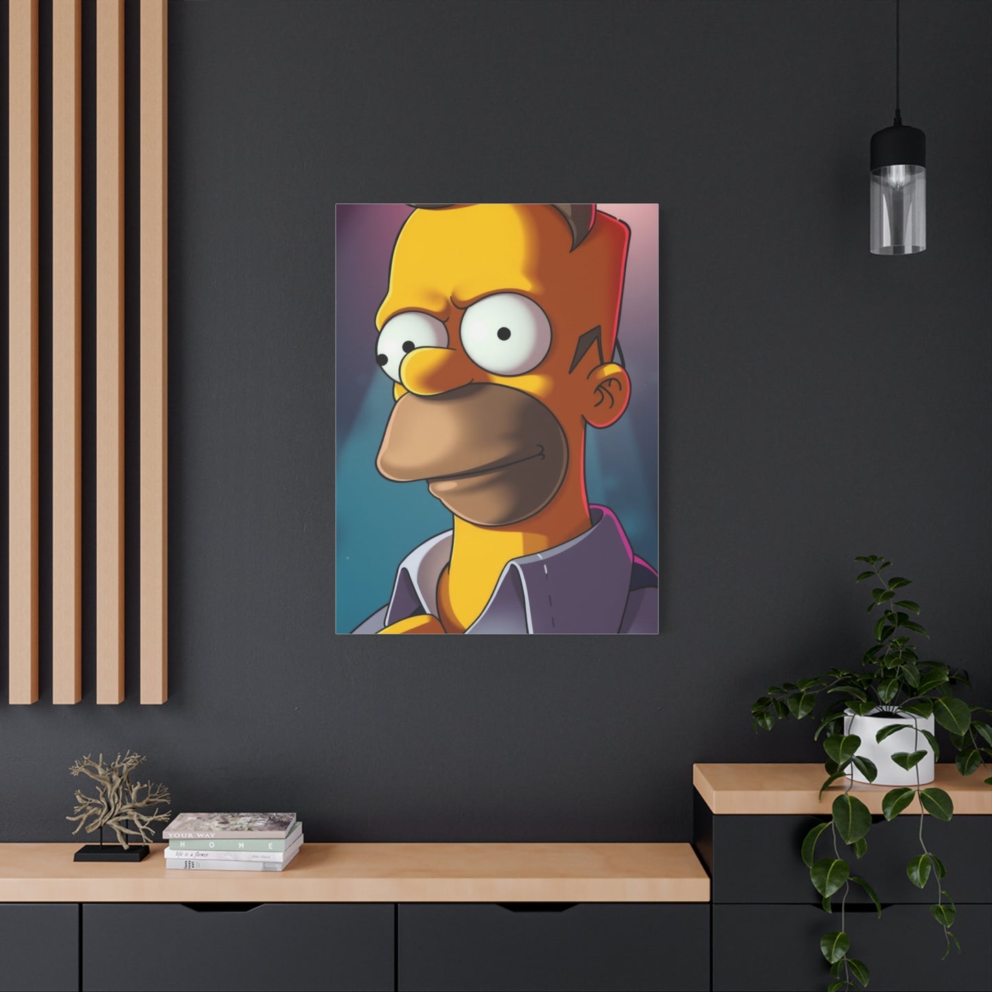 The Simpsons Art Luxury Canvas Wall Art & Canvas Print