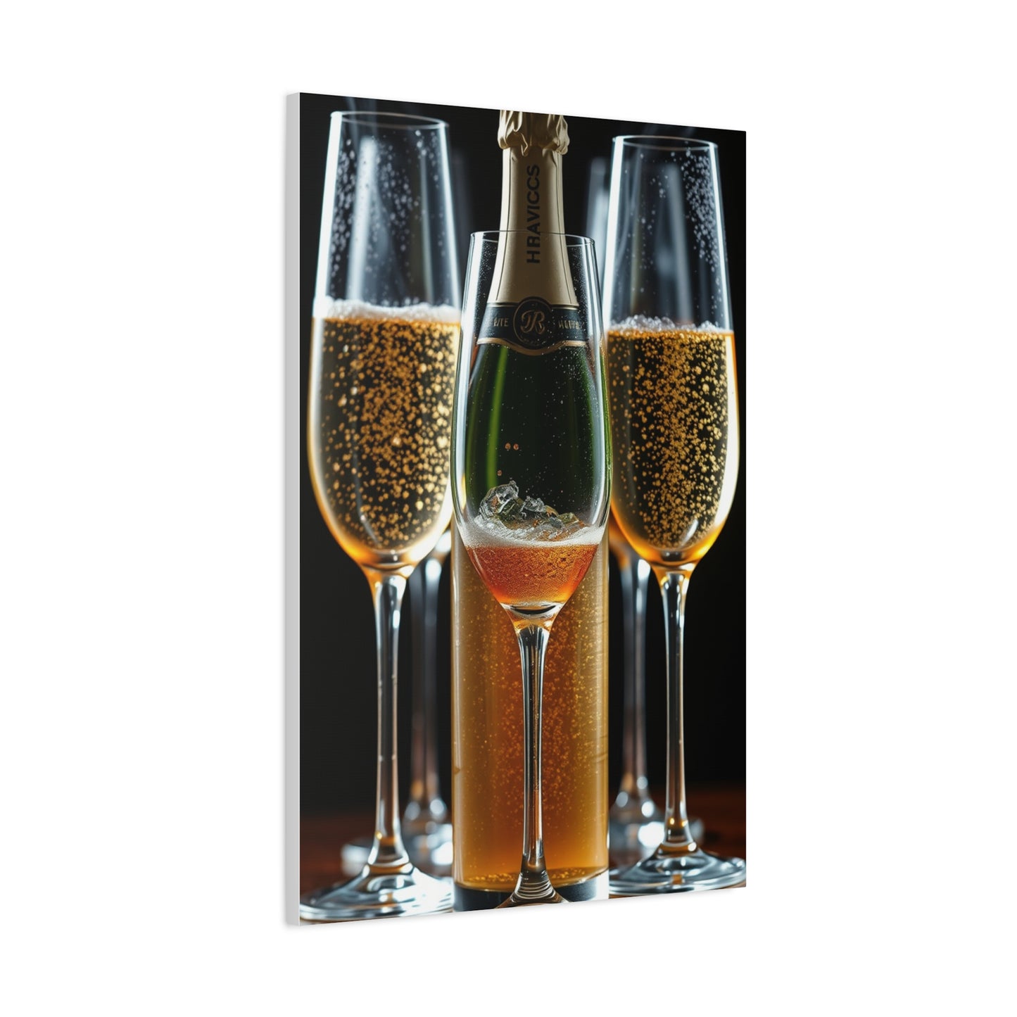 Vision Champagne Art Art Wall Art & Canvas Print