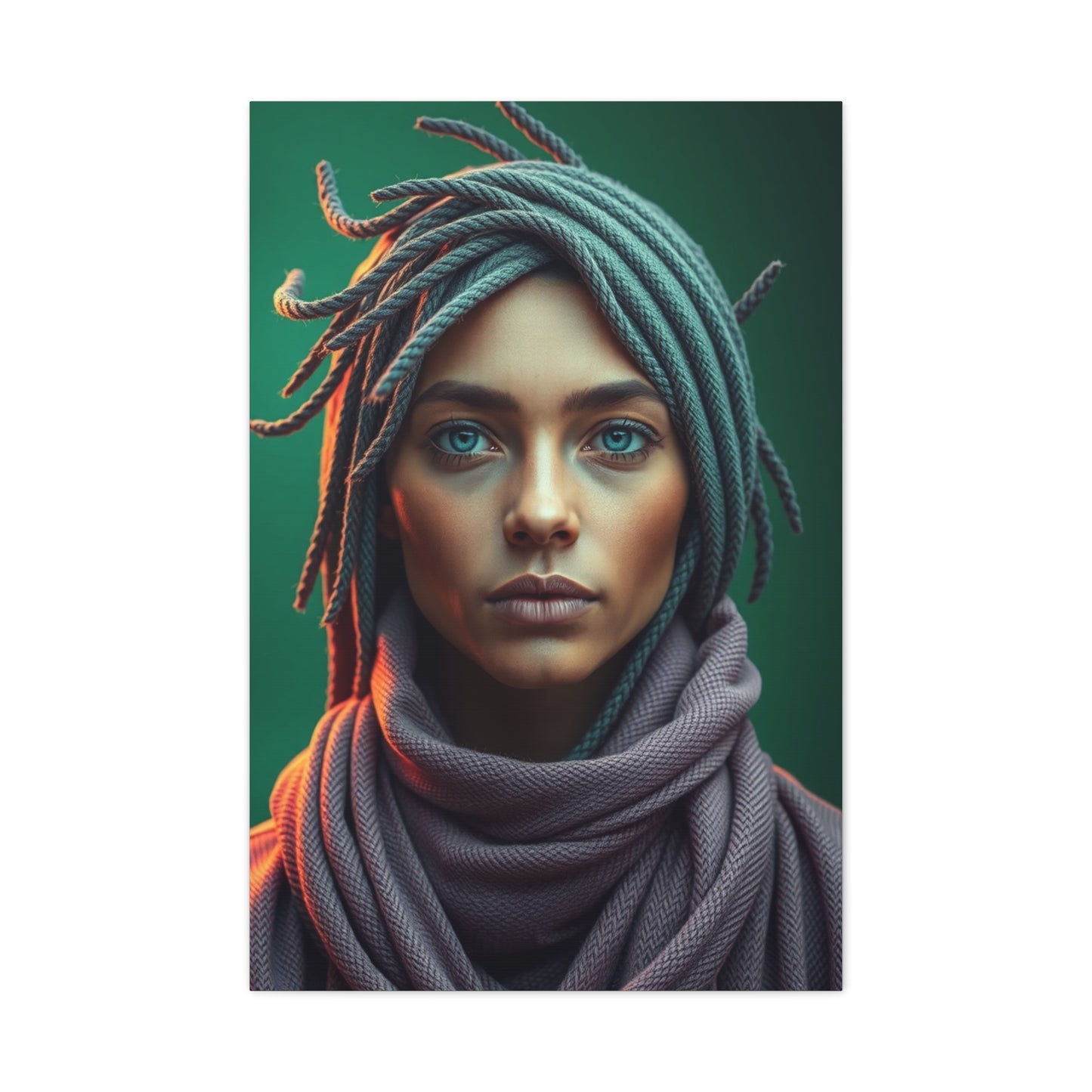 Elite Sage Green Art Vision Wall Art & Canvas Print