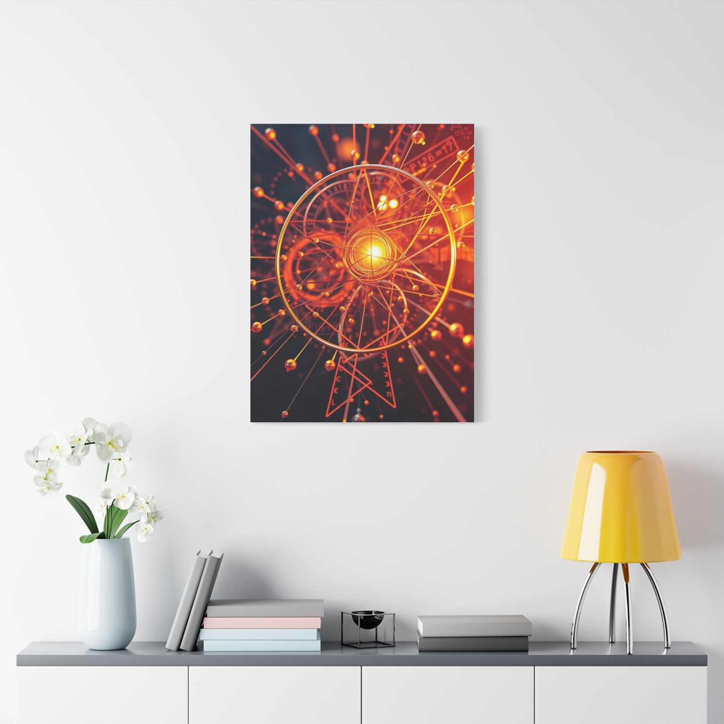 Mathematics Art Refined Canvas Wall Art & Canvas Print