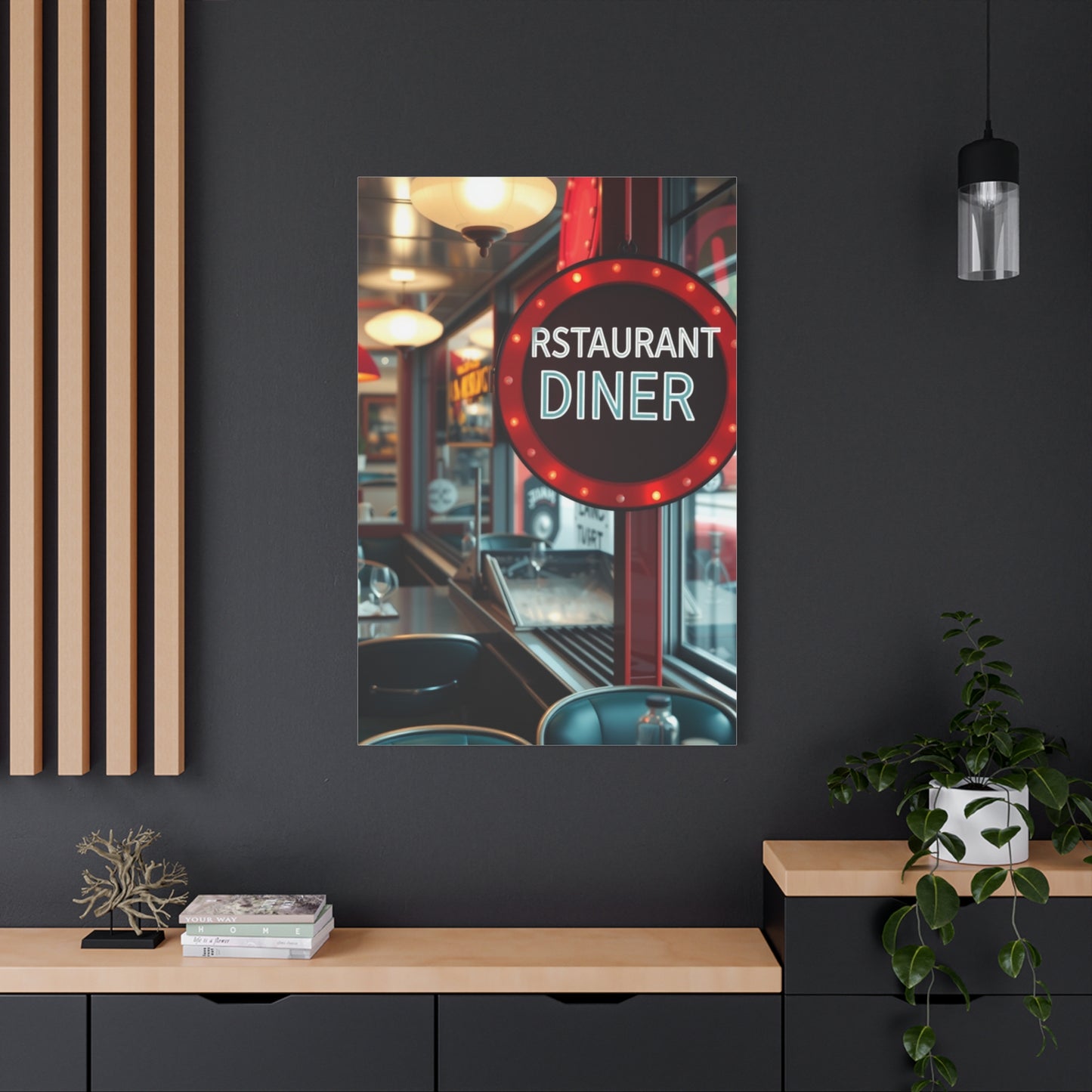 Restaurant & Diner Art Luxury Canvas Wall Art & Canvas Print